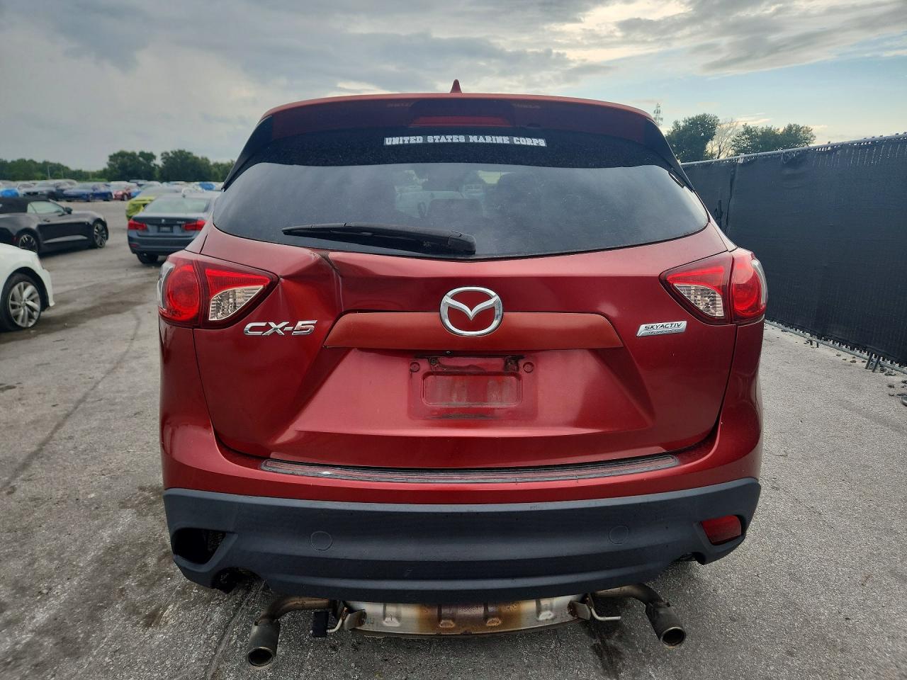 2013 Mazda Cx-5 Gt Красный vin: JM3KE2DE5D0133099