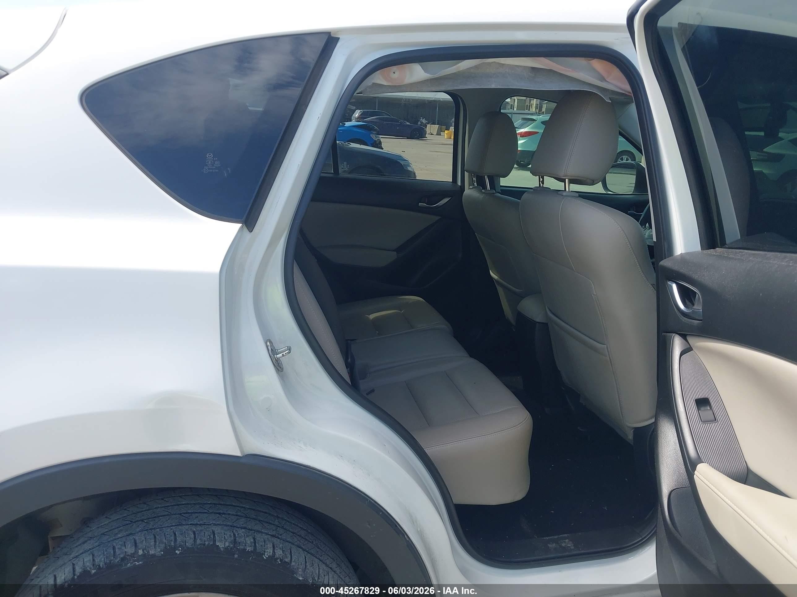 2013 Mazda Cx-5 Grand Touring White vin: JM3KE2DE5D0152123