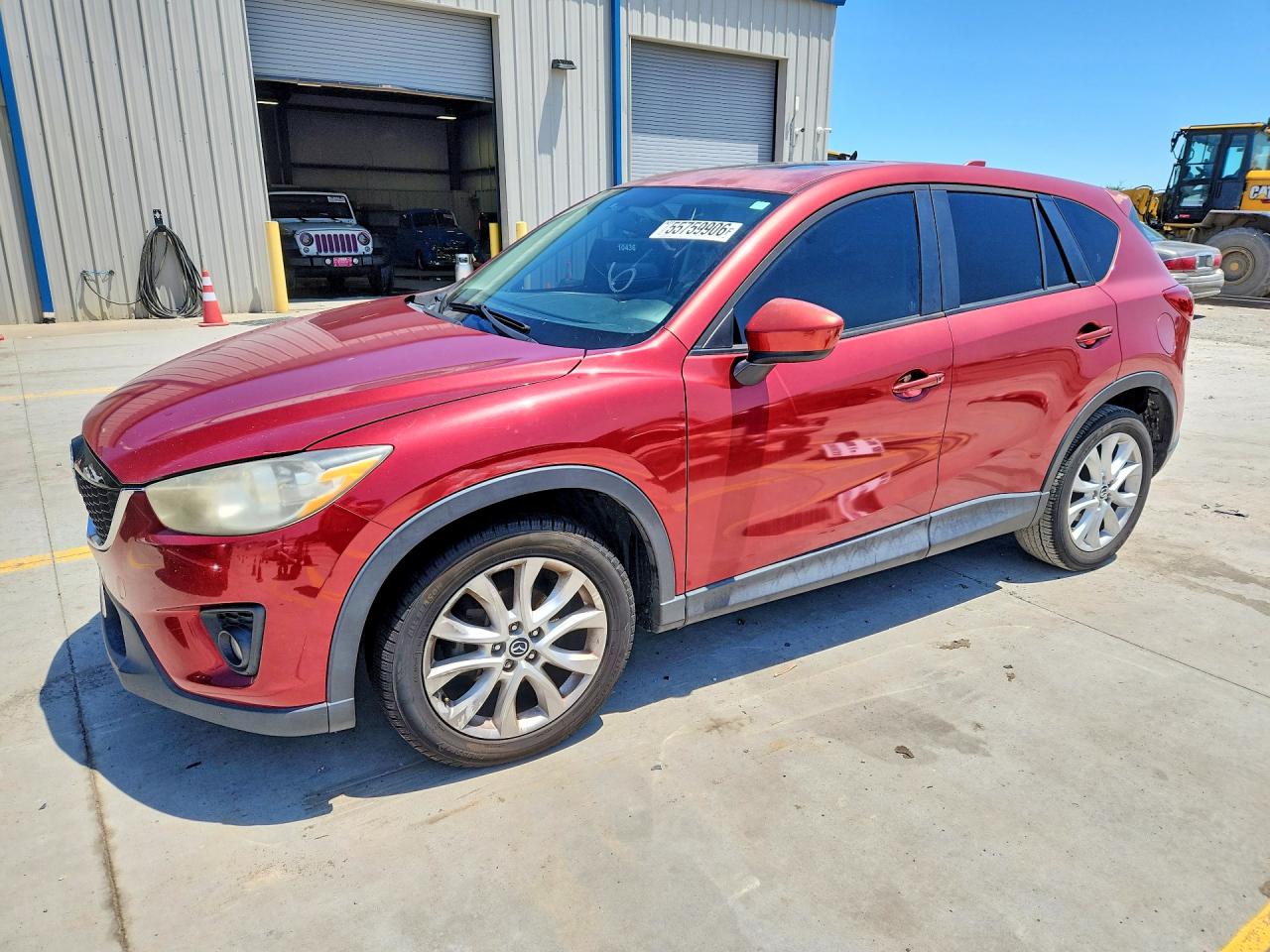 2013 Mazda Cx-5 Gt Red vin: JM3KE2DE6D0110088