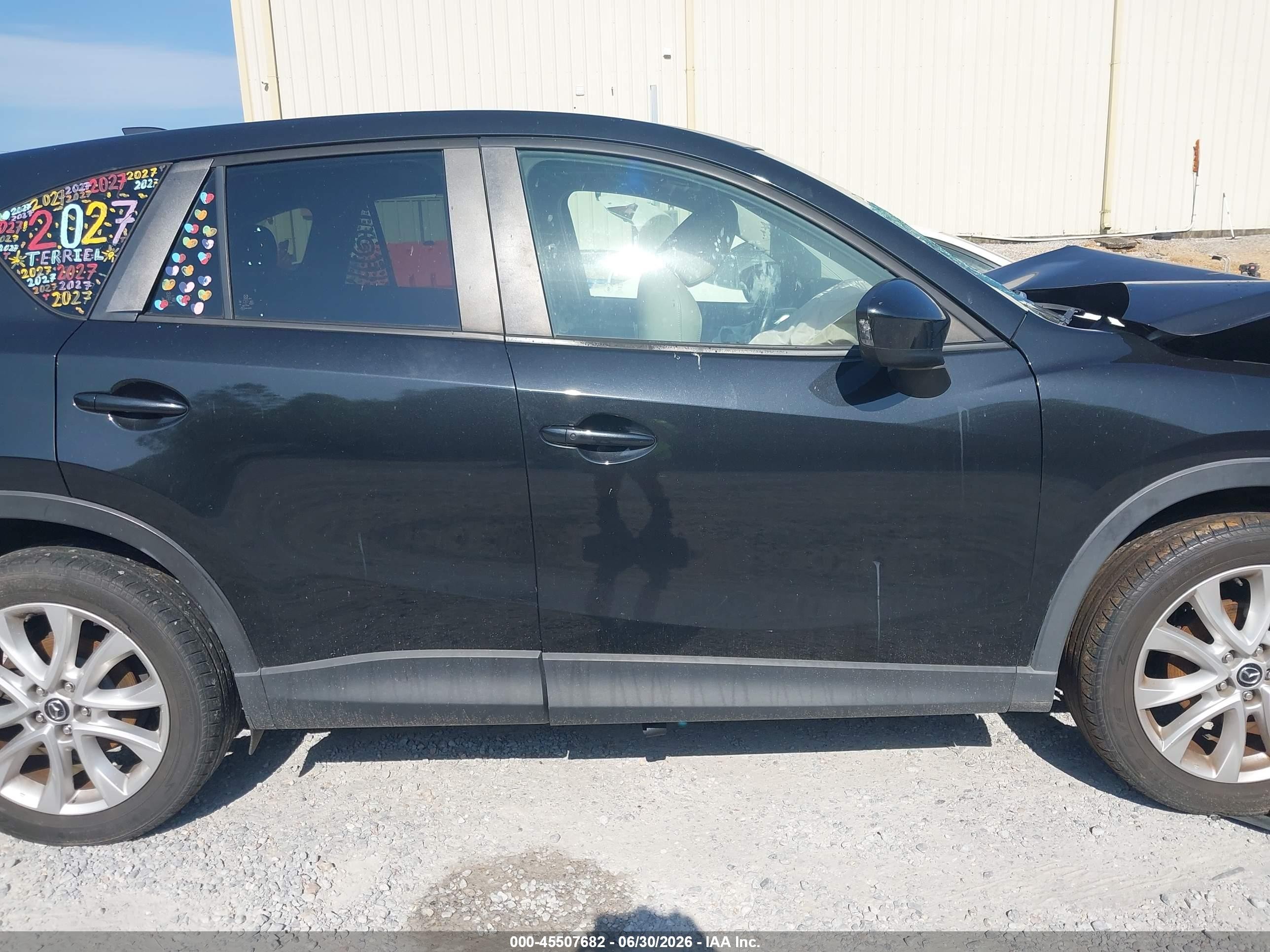 2013 Mazda Cx-5 Grand Touring Black vin: JM3KE2DE8D0108150