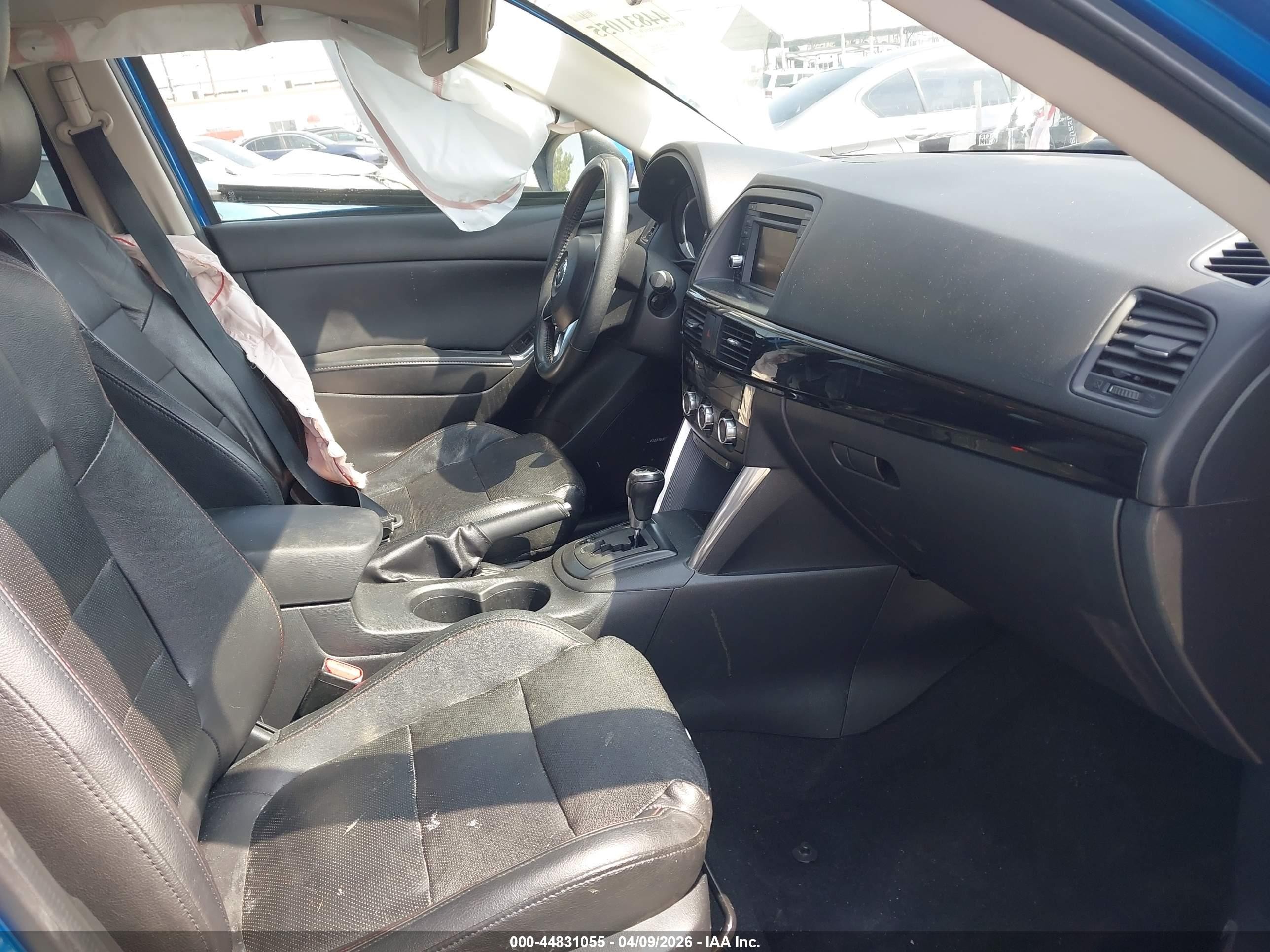 2013 Mazda Cx-5 Grand Touring Blue vin: JM3KE2DE8D0164413