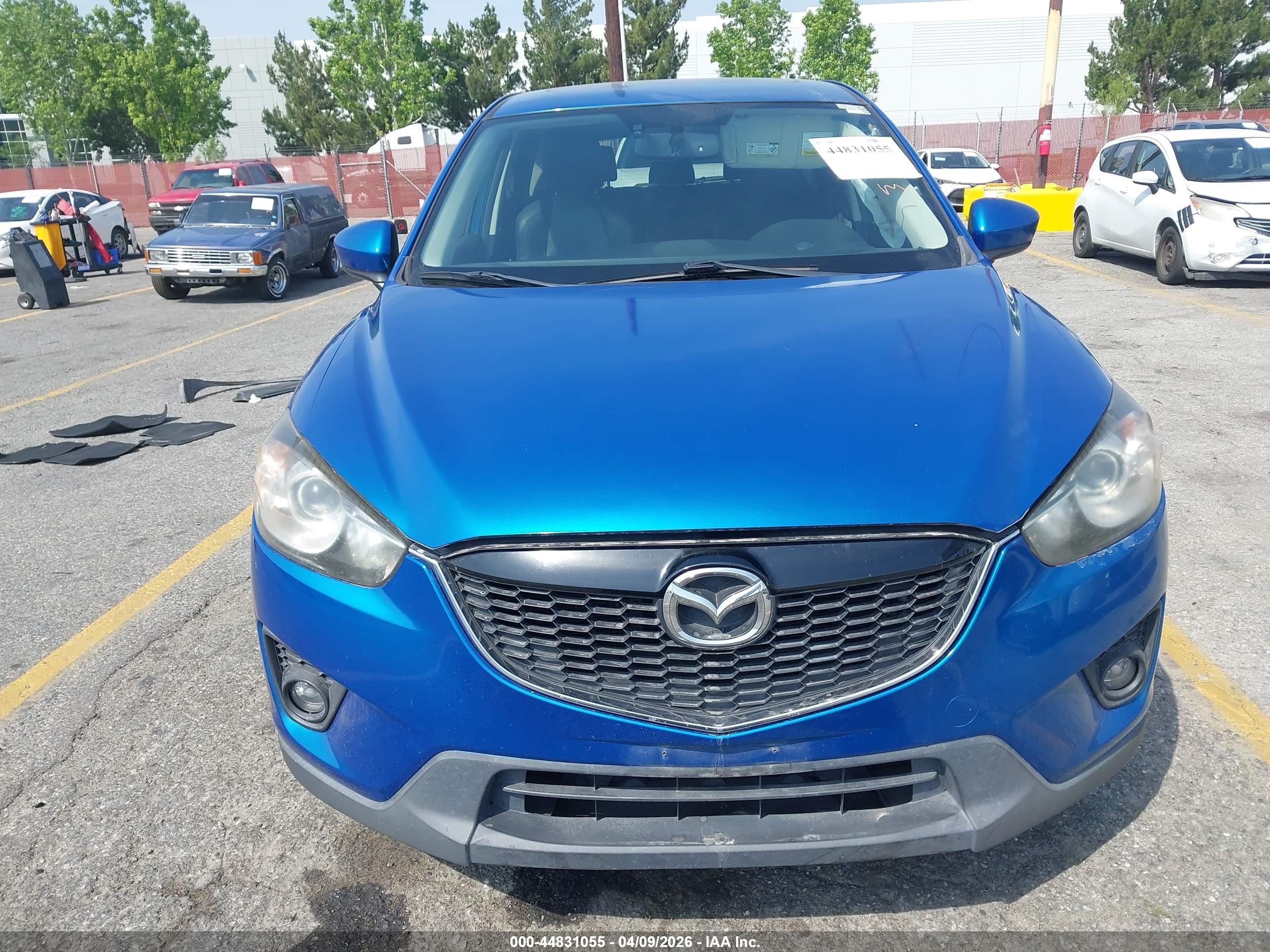 2013 Mazda Cx-5 Grand Touring Blue vin: JM3KE2DE8D0164413