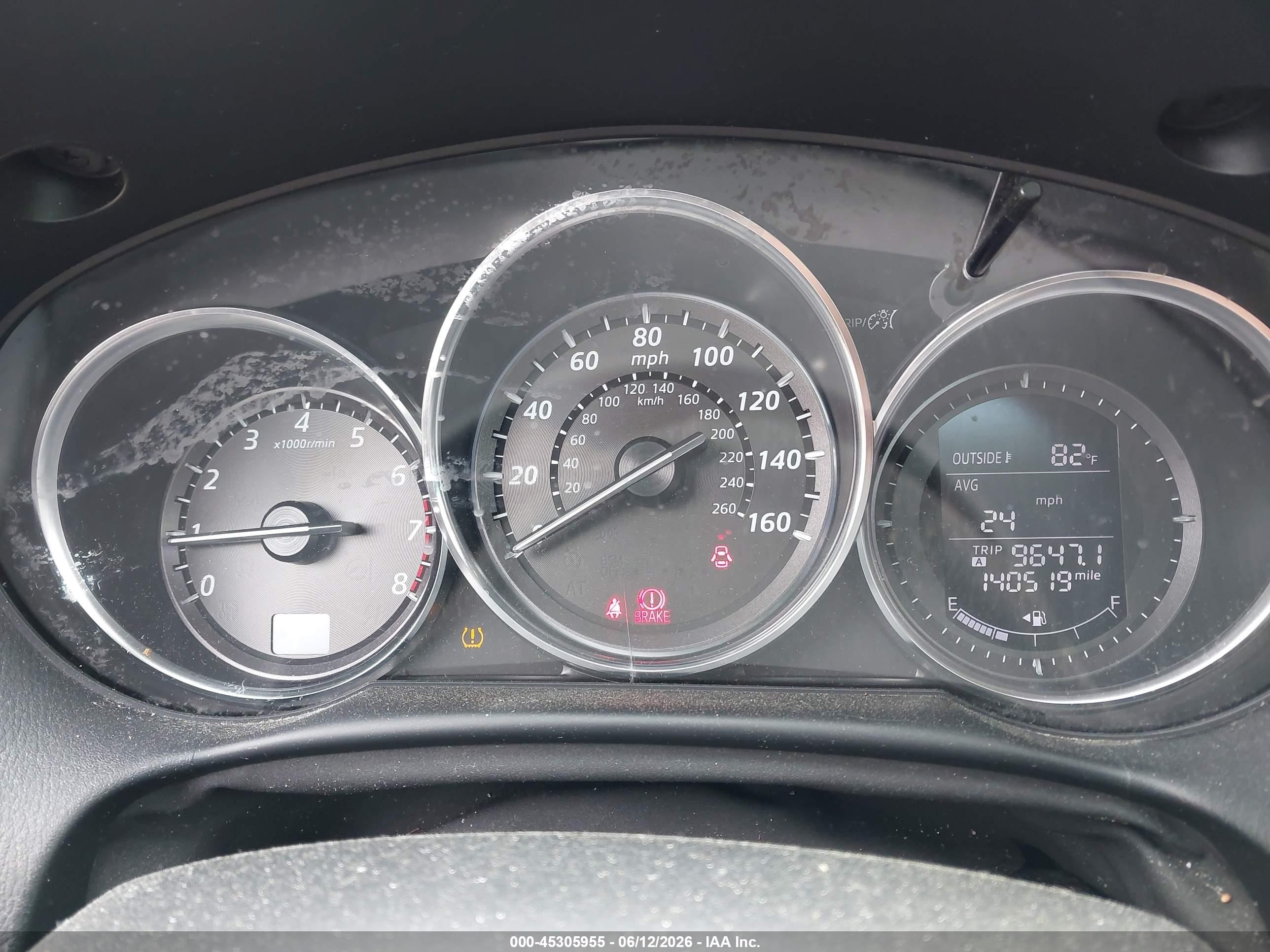 2013 Mazda Cx-5 Grand Touring Серый vin: JM3KE2DE9D0110425