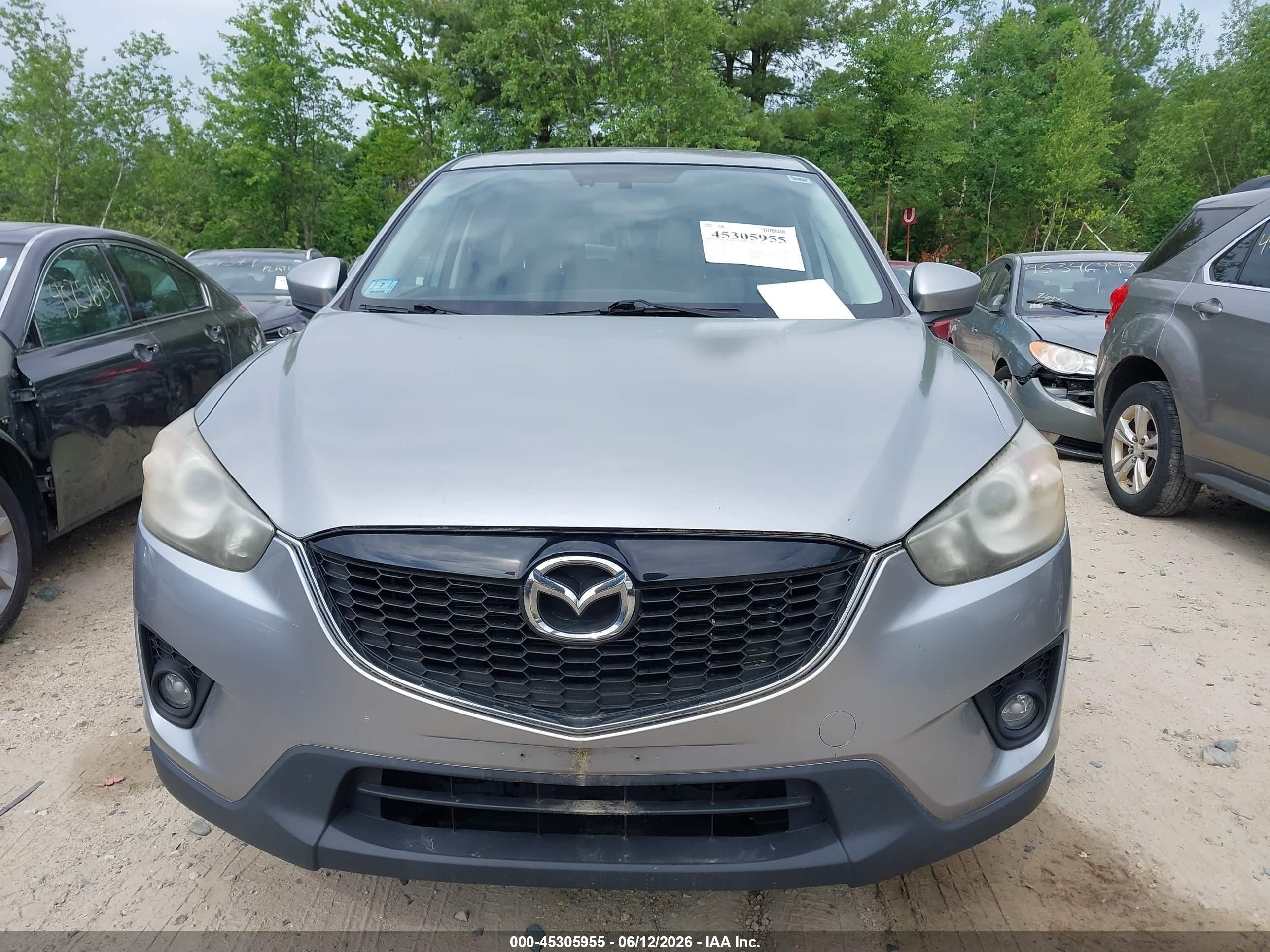 2013 Mazda Cx-5 Grand Touring Серый vin: JM3KE2DE9D0110425
