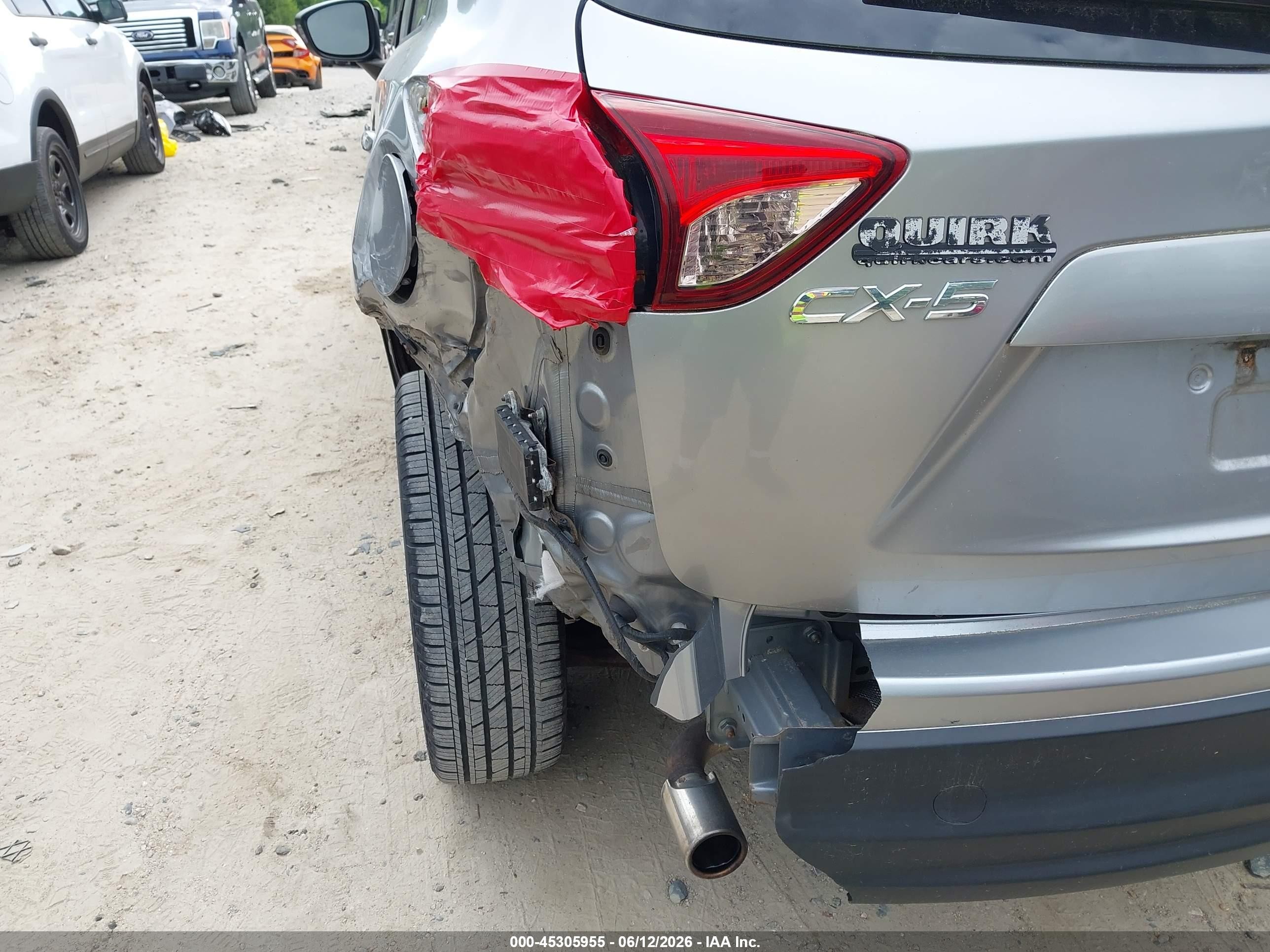 2013 Mazda Cx-5 Grand Touring Серый vin: JM3KE2DE9D0110425