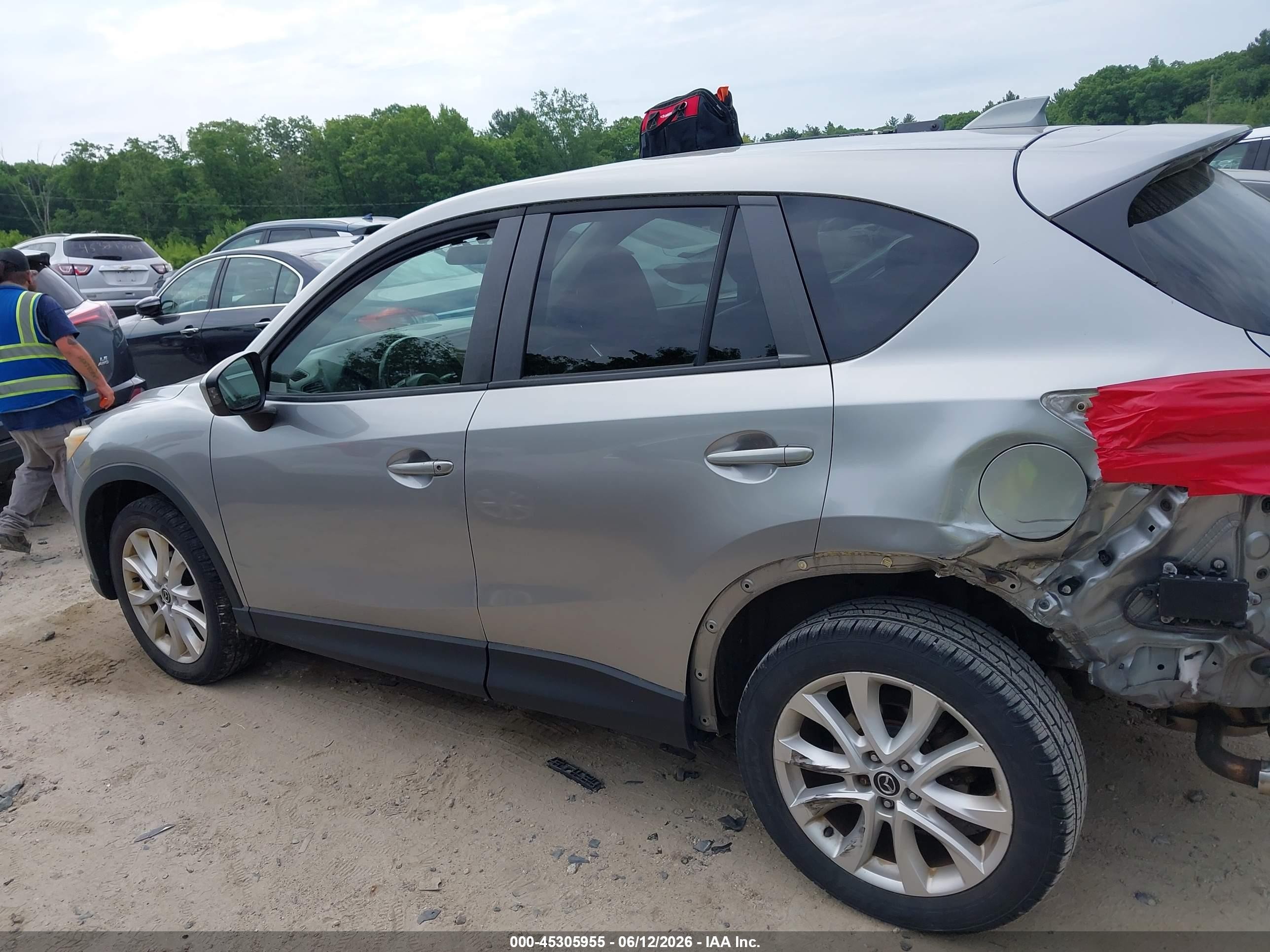 2013 Mazda Cx-5 Grand Touring Серый vin: JM3KE2DE9D0110425