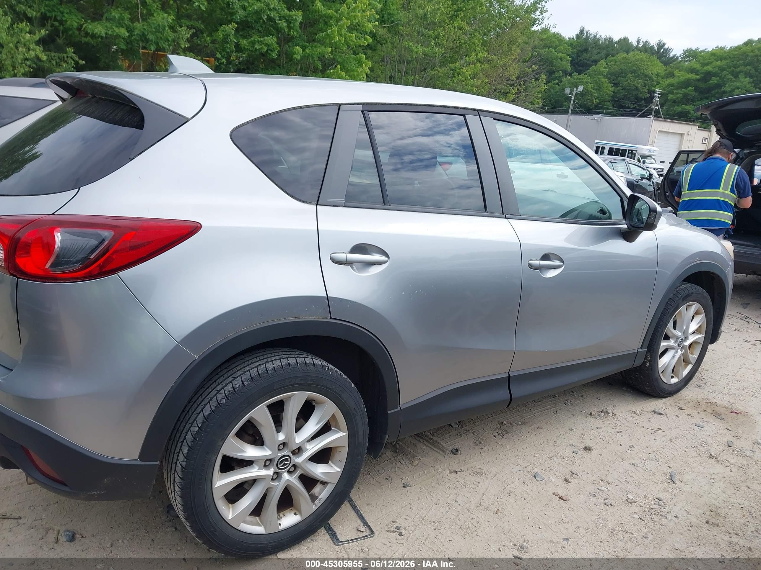 2013 Mazda Cx-5 Grand Touring Серый vin: JM3KE2DE9D0110425