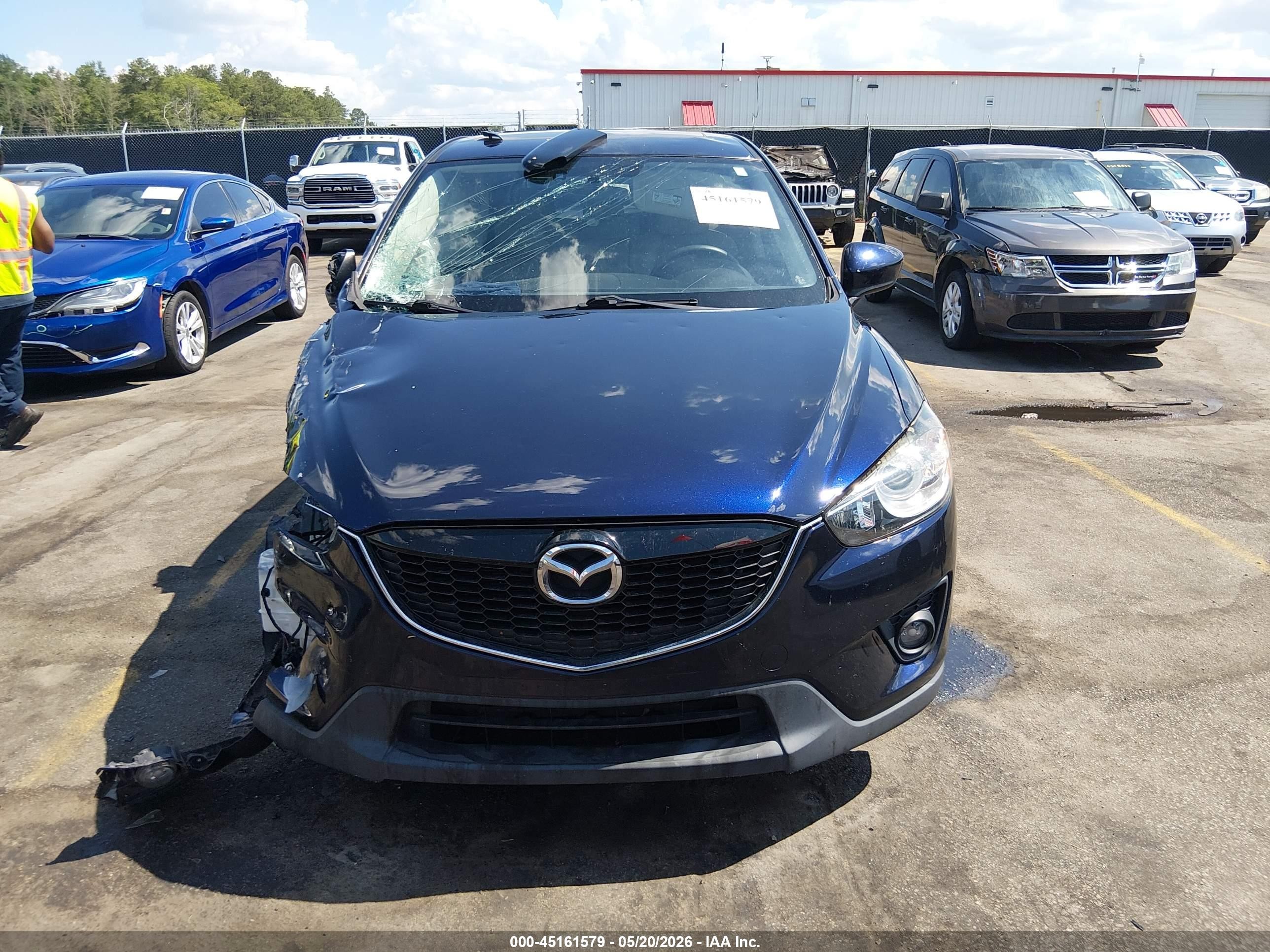 2013 Mazda Cx-5 Grand Touring Blue vin: JM3KE2DE9D0132232