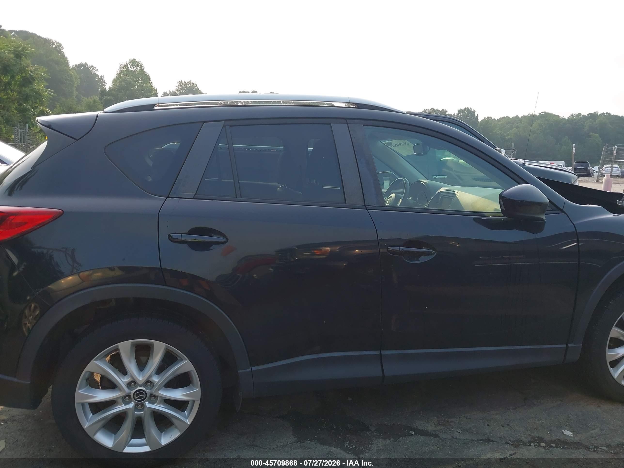 2014 Mazda Cx-5 Grand Touring Black vin: JM3KE2DY0E0304692