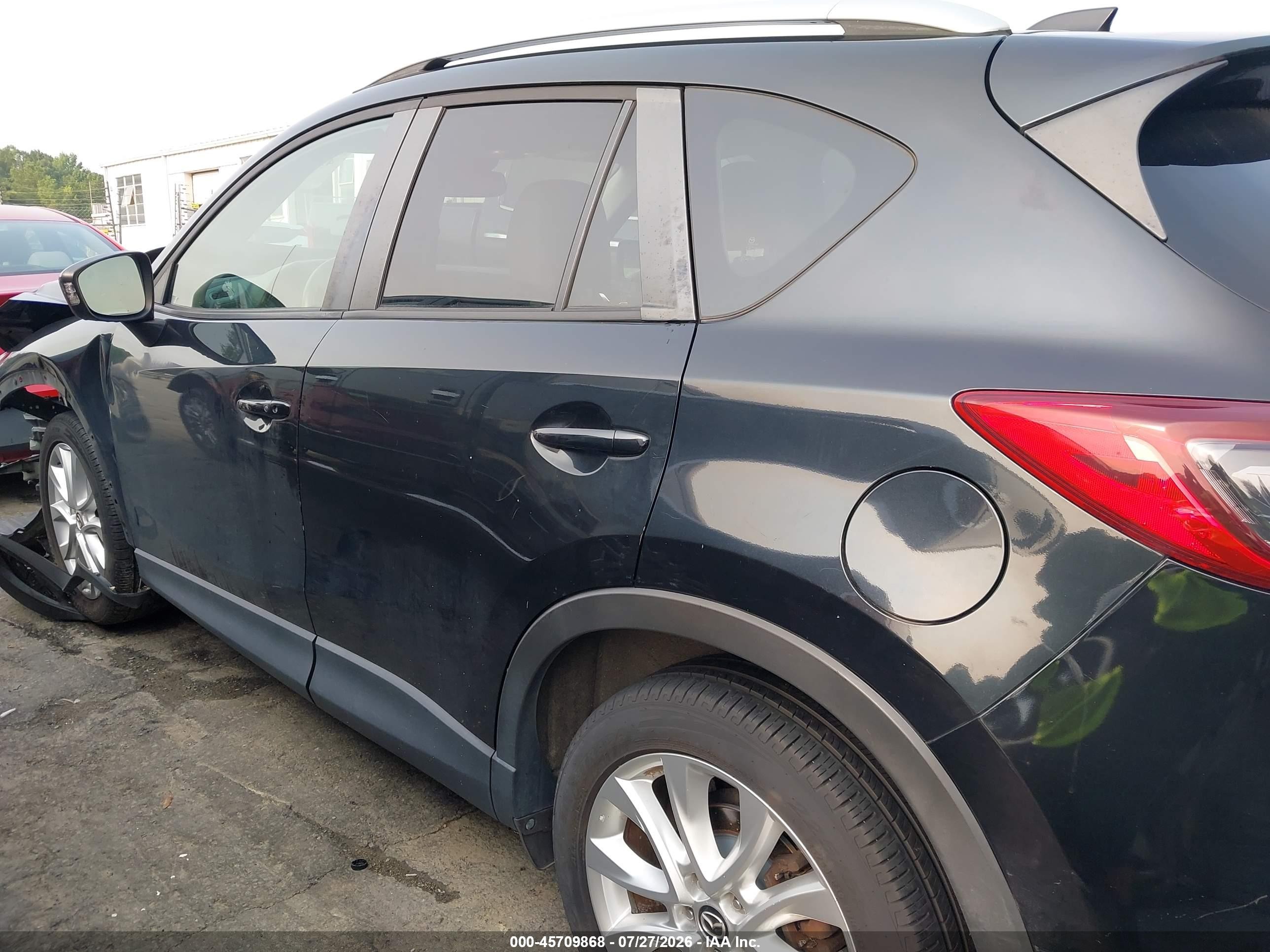 2014 Mazda Cx-5 Grand Touring Black vin: JM3KE2DY0E0304692