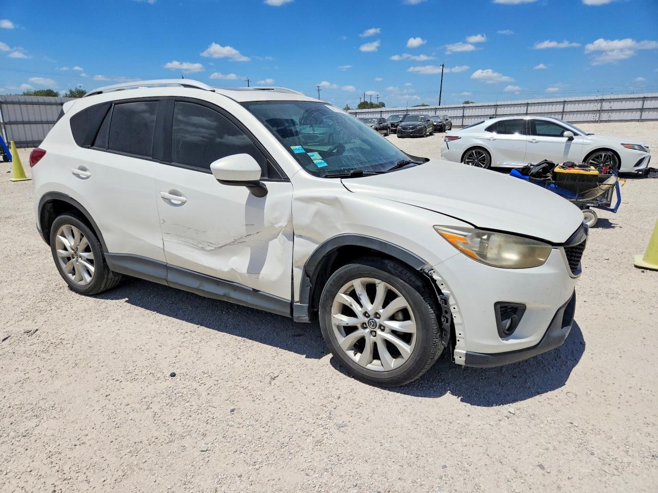 2014 Mazda Cx-5 Gt White vin: JM3KE2DY0E0317572