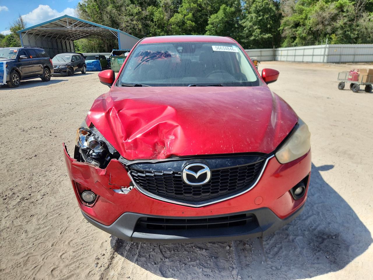 2014 Mazda Cx-5 Gt Burgundy vin: JM3KE2DY0E0368800