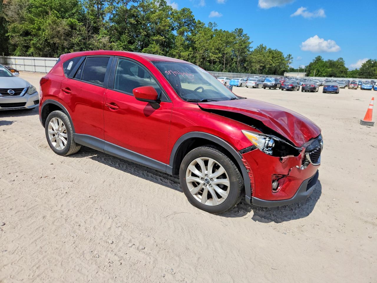 2014 Mazda Cx-5 Gt Burgundy vin: JM3KE2DY0E0368800
