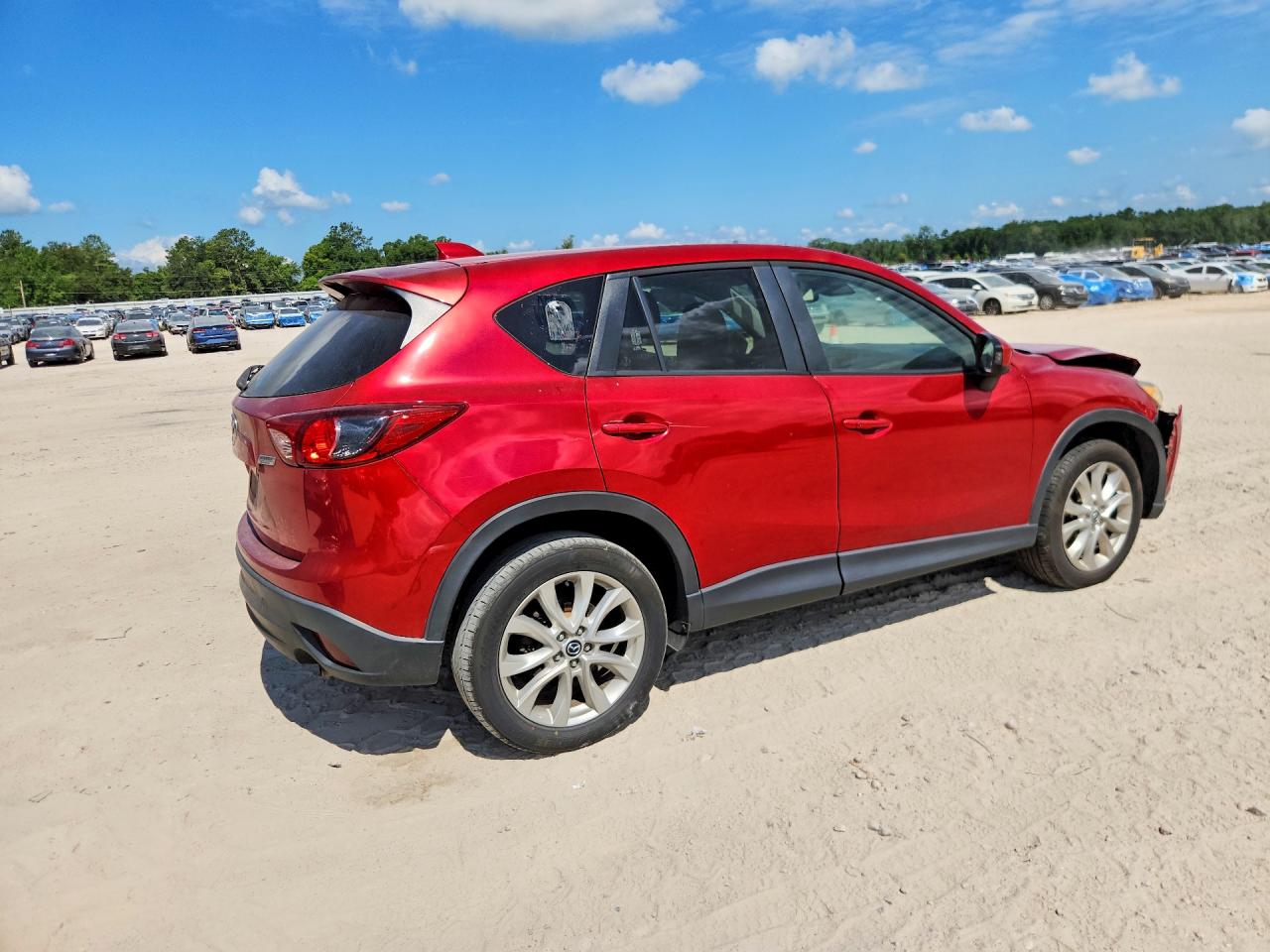 2014 Mazda Cx-5 Gt Burgundy vin: JM3KE2DY0E0368800