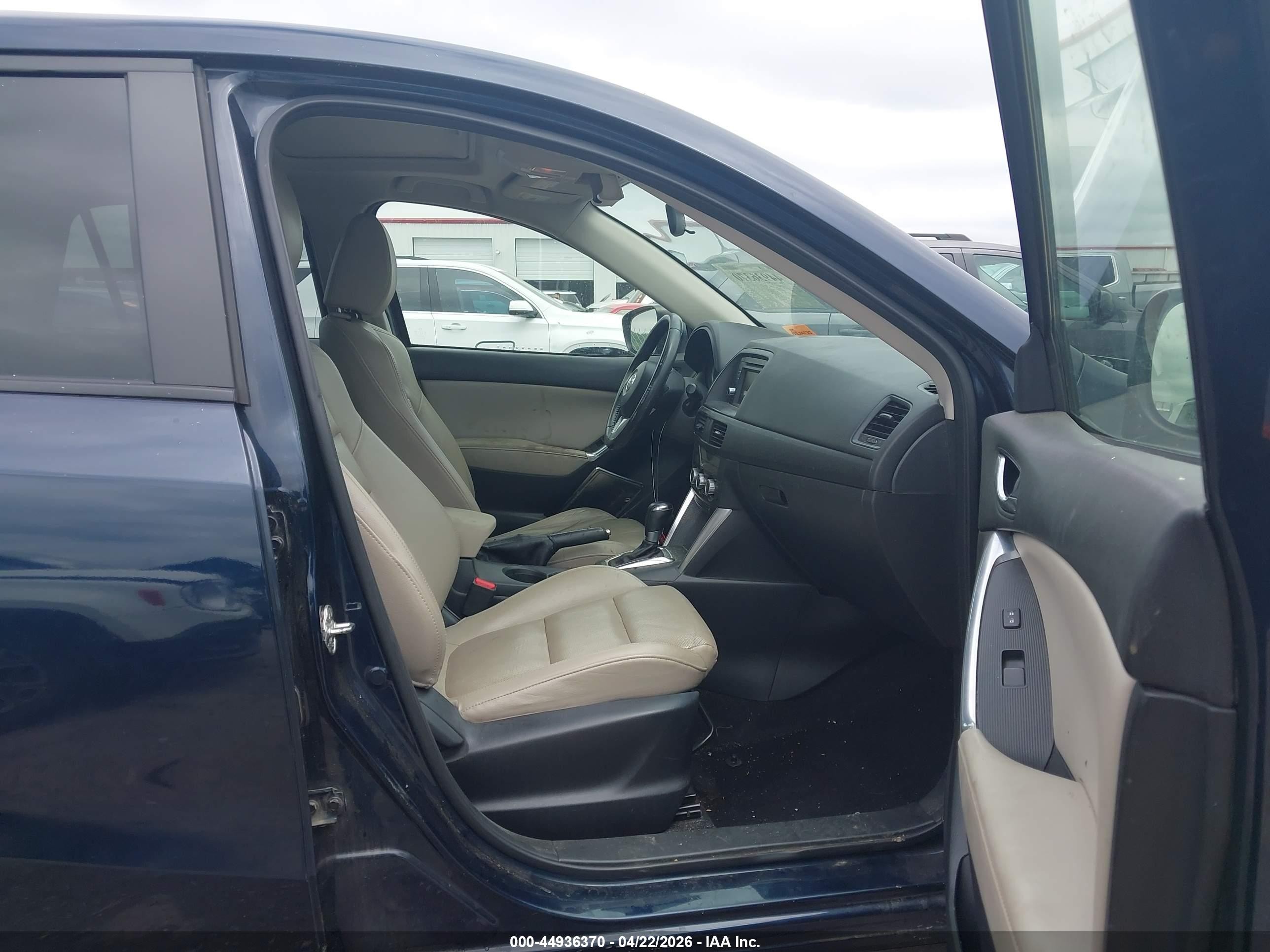 2015 Mazda Cx-5 Grand Touring Blue vin: JM3KE2DY0F0517580