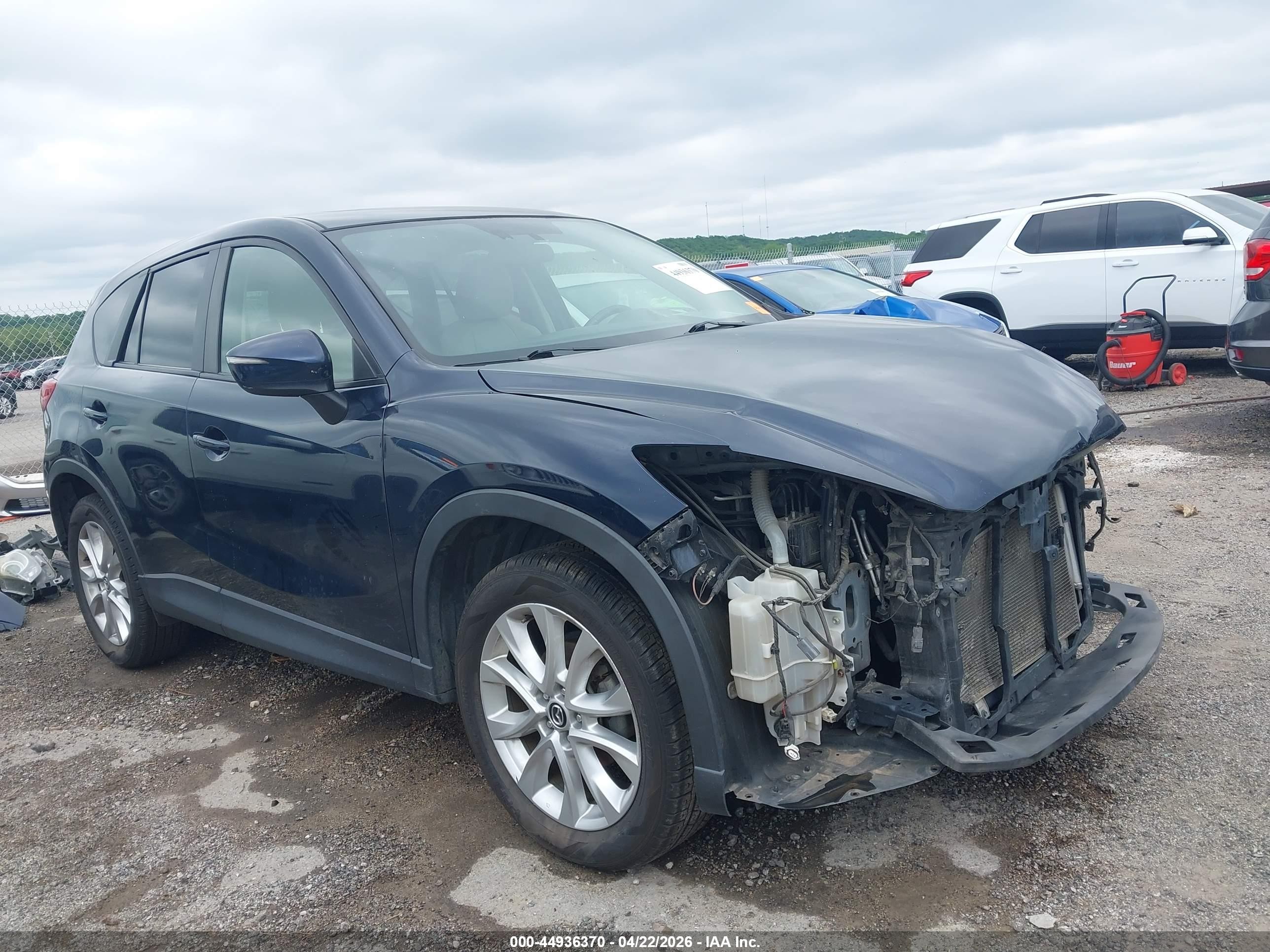 2015 Mazda Cx-5 Grand Touring Blue vin: JM3KE2DY0F0517580