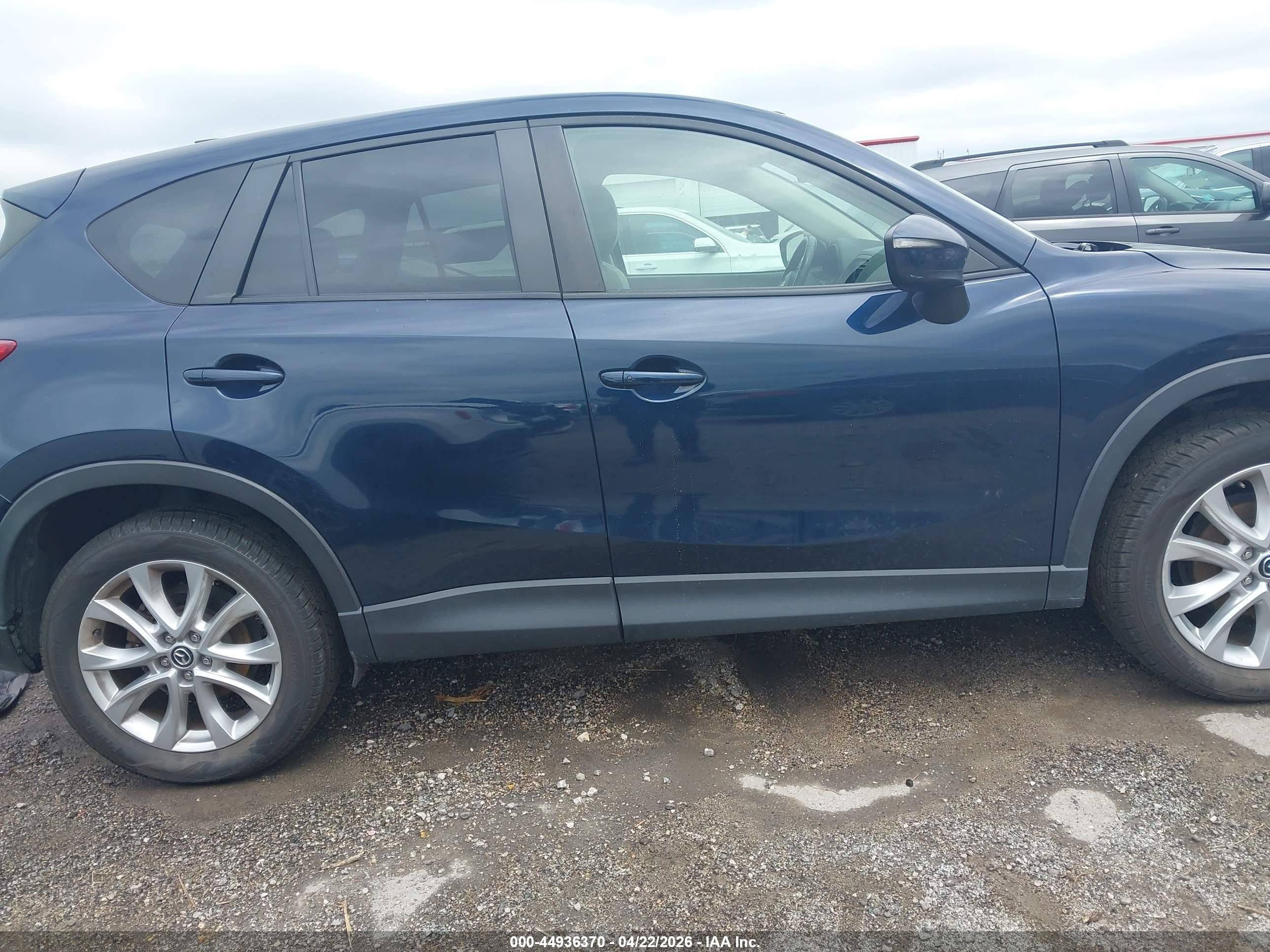 2015 Mazda Cx-5 Grand Touring Blue vin: JM3KE2DY0F0517580
