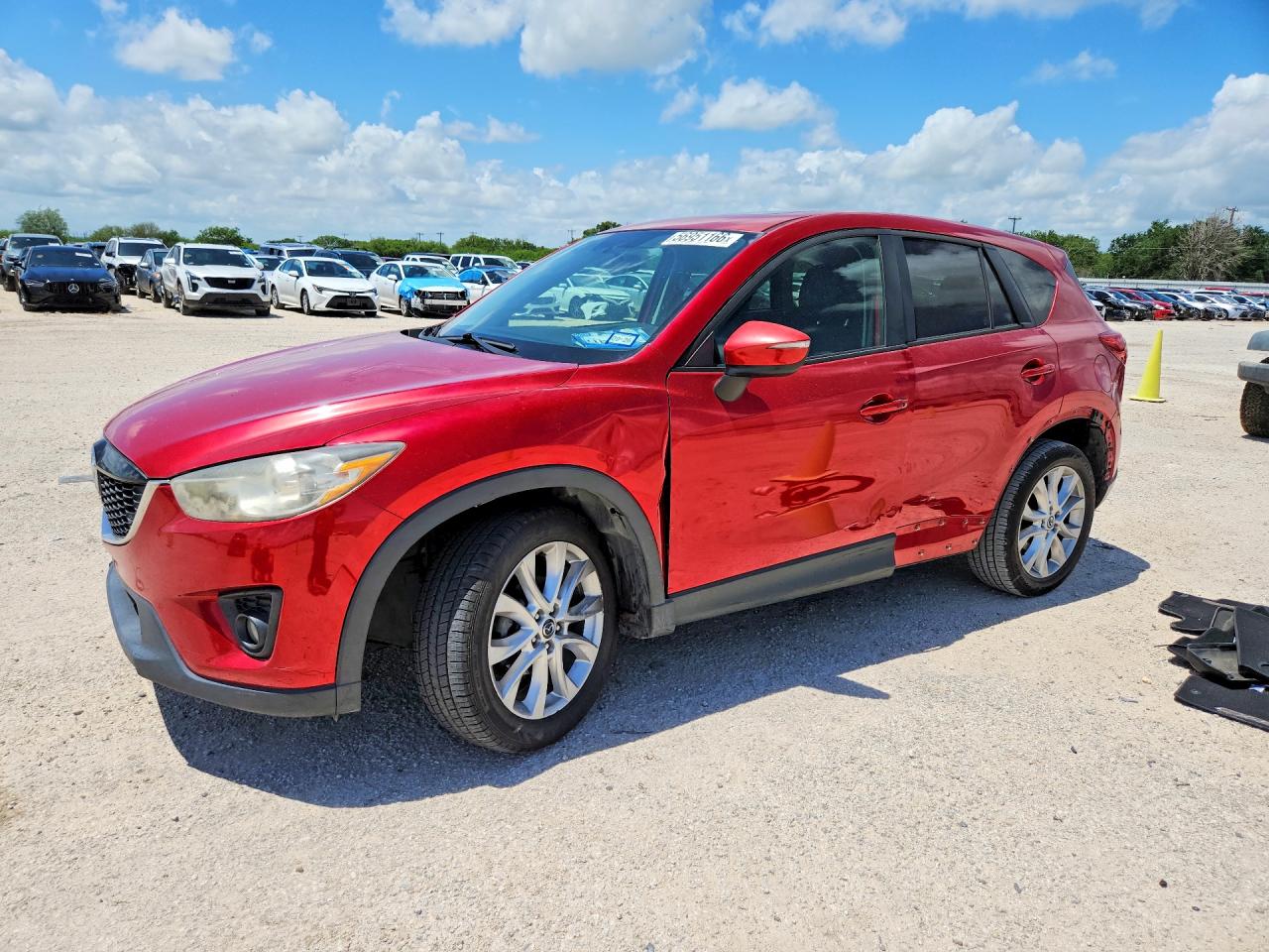 2015 Mazda Cx-5 Gt Red vin: JM3KE2DY0F0518728