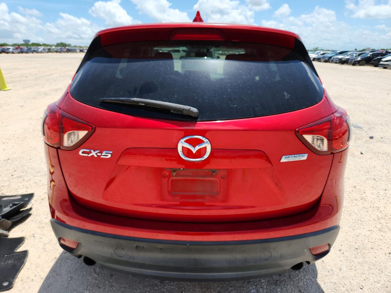 2015 Mazda Cx-5 Gt Red vin: JM3KE2DY0F0518728