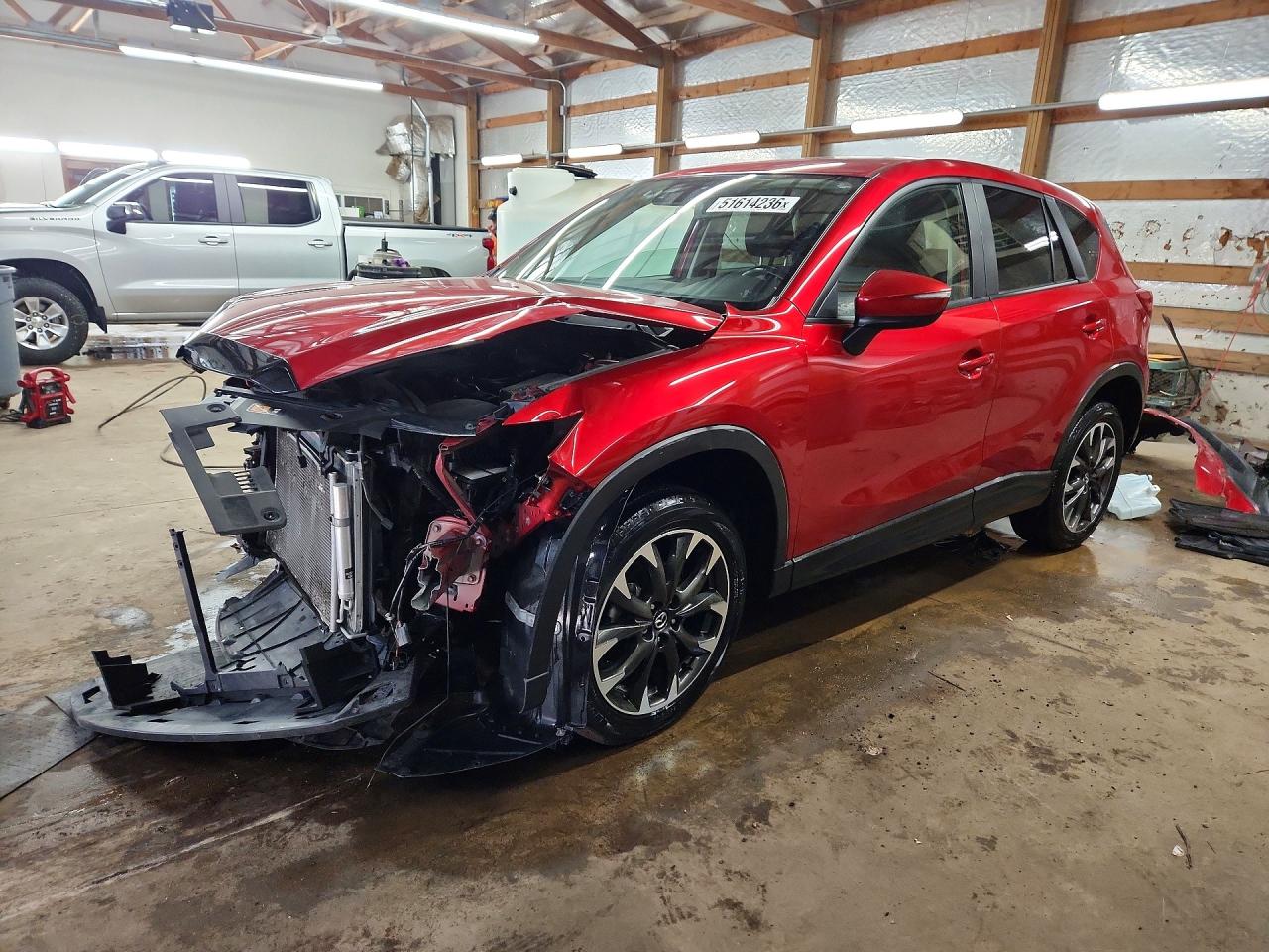2016 Mazda Cx-5 Gt Red vin: JM3KE2DY0G0681364