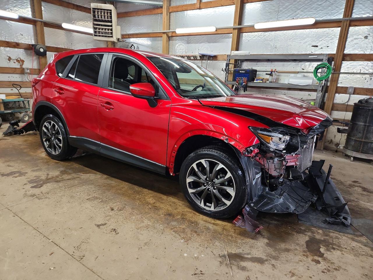2016 Mazda Cx-5 Gt Red vin: JM3KE2DY0G0681364
