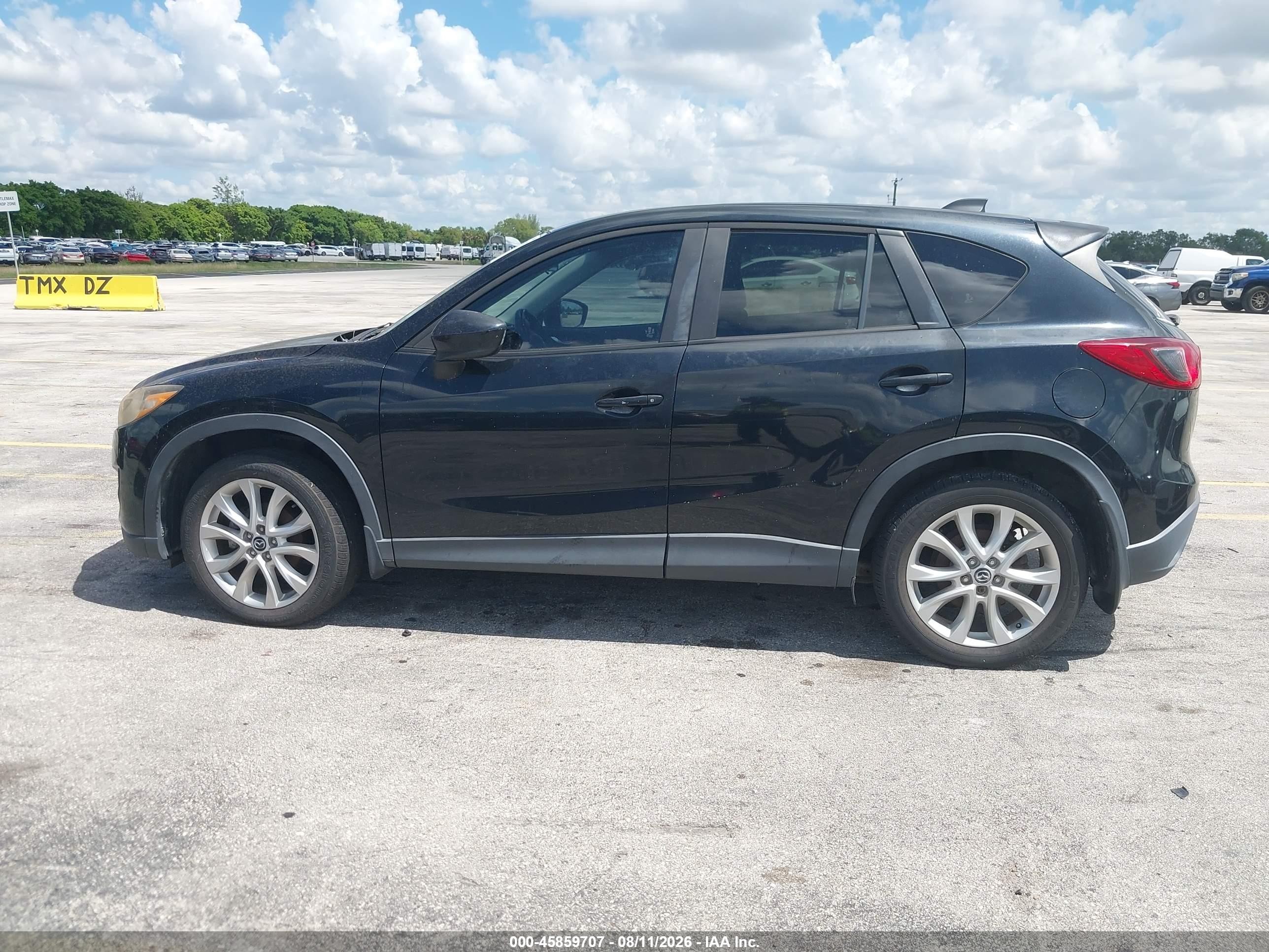 2014 Mazda Cx-5 Grand Touring Черный vin: JM3KE2DY1E0382091