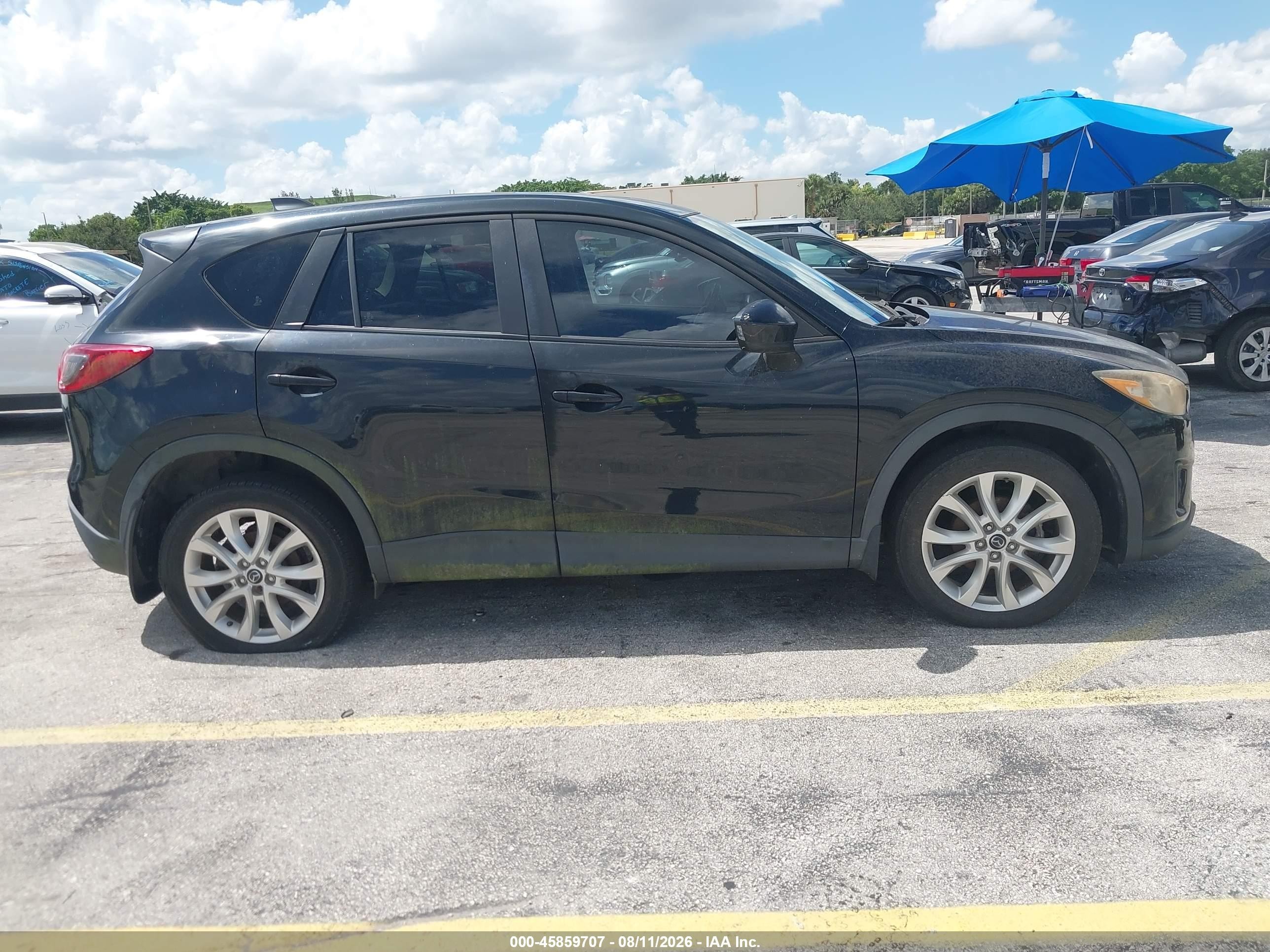 2014 Mazda Cx-5 Grand Touring Черный vin: JM3KE2DY1E0382091