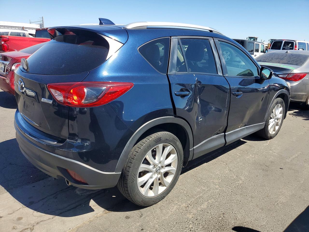2015 Mazda Cx-5 Gt Синий vin: JM3KE2DY1F0467630