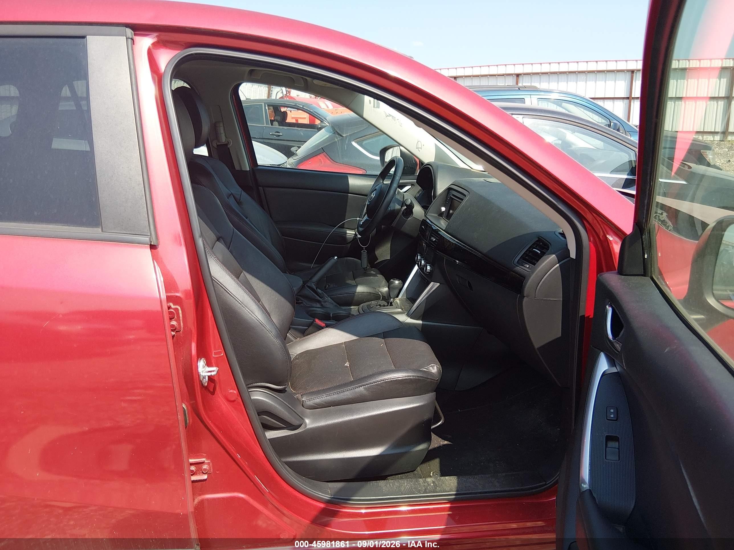 2014 Mazda Cx-5 Grand Touring Red vin: JM3KE2DY2E0333966