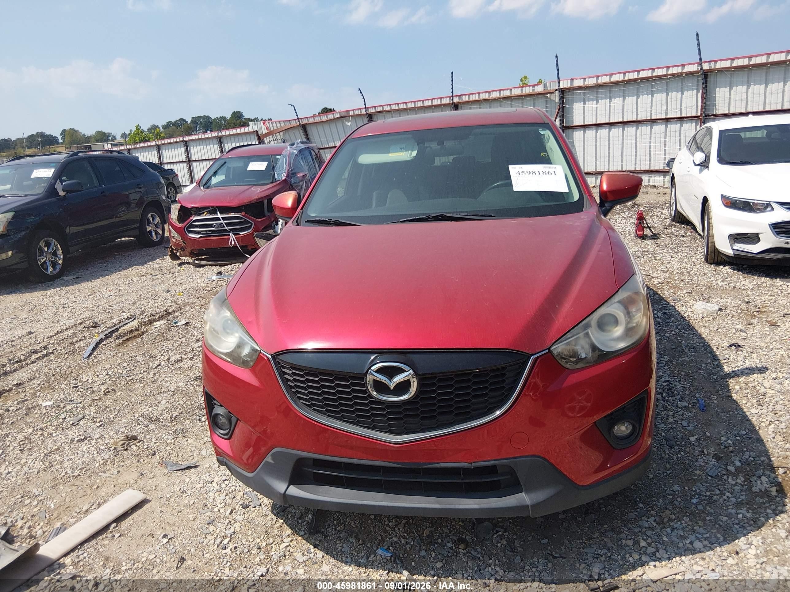 2014 Mazda Cx-5 Grand Touring Red vin: JM3KE2DY2E0333966