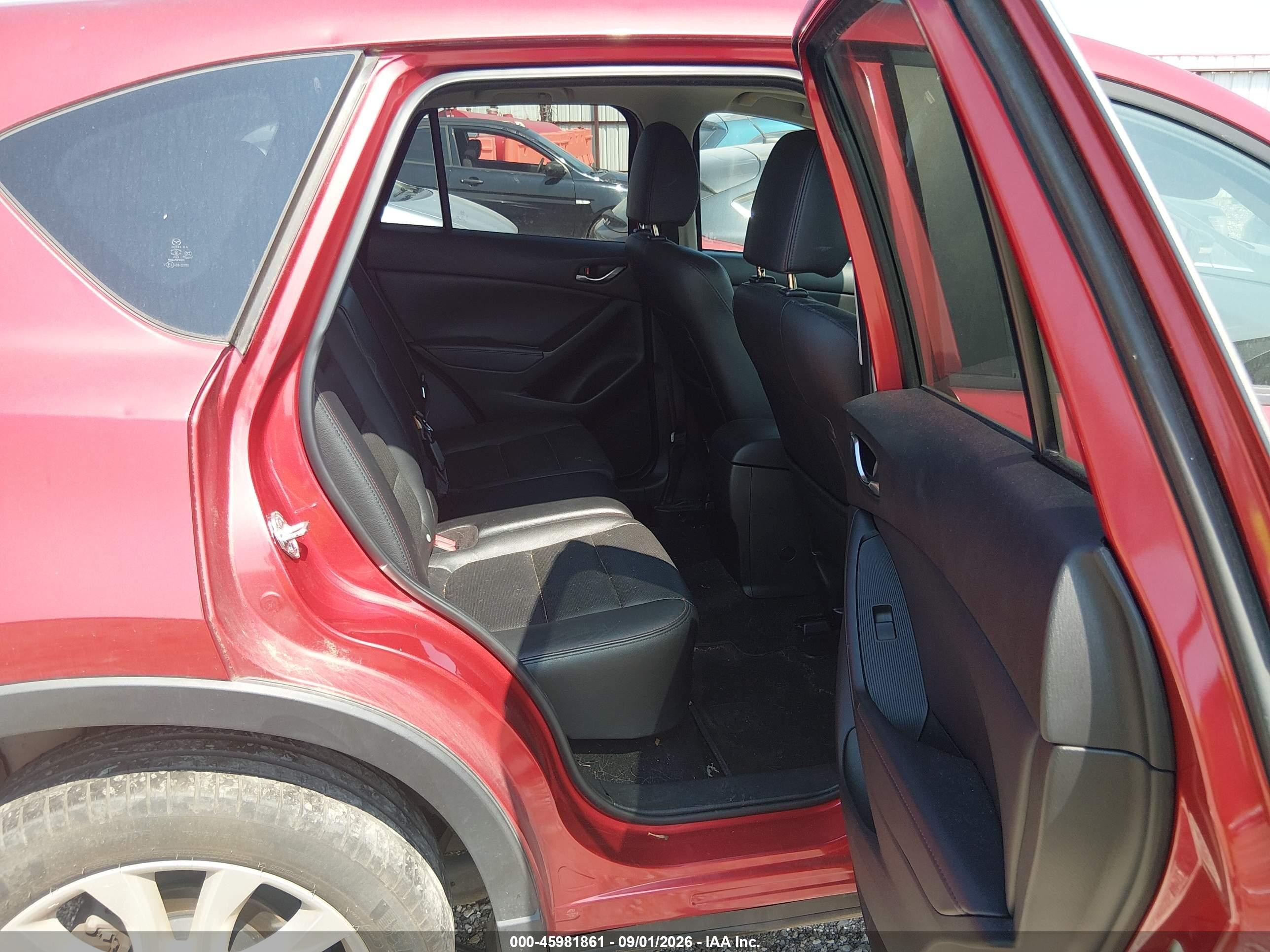 2014 Mazda Cx-5 Grand Touring Red vin: JM3KE2DY2E0333966
