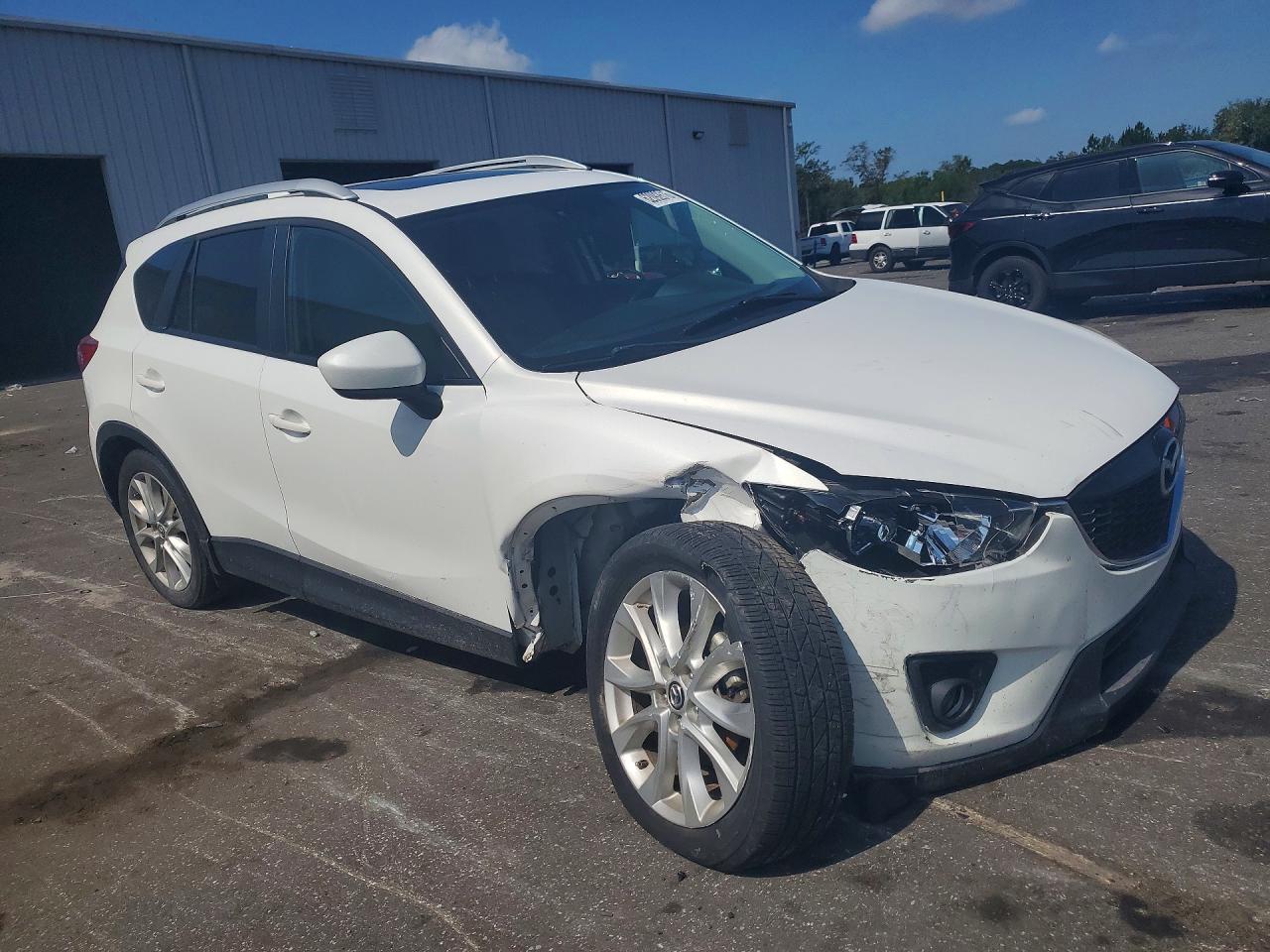 2014 Mazda Cx-5 Gt White vin: JM3KE2DY2E0380303