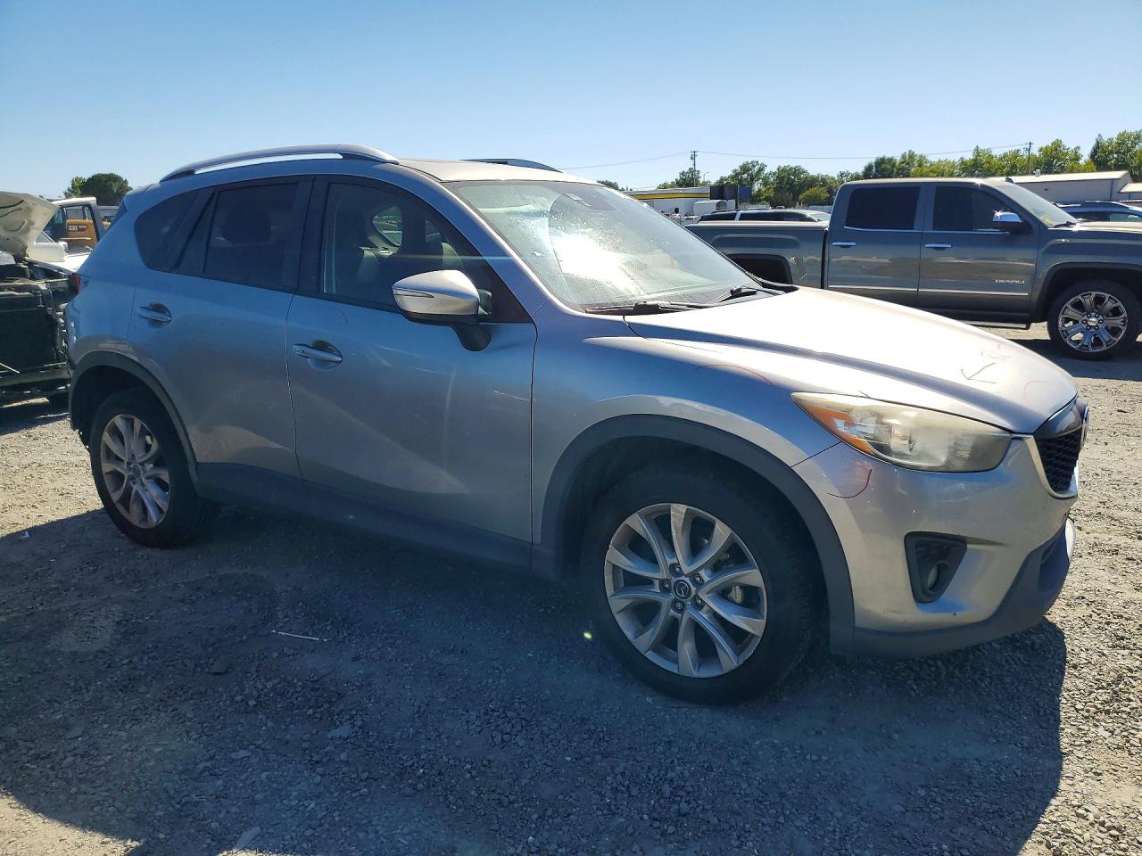 2015 Mazda Cx-5 Gt Silver vin: JM3KE2DY2F0495372