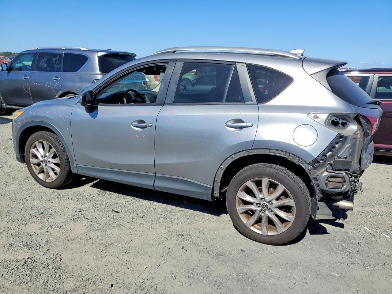 2015 Mazda Cx-5 Gt Silver vin: JM3KE2DY2F0495372