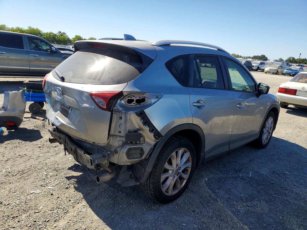 2015 Mazda Cx-5 Gt Silver vin: JM3KE2DY2F0495372
