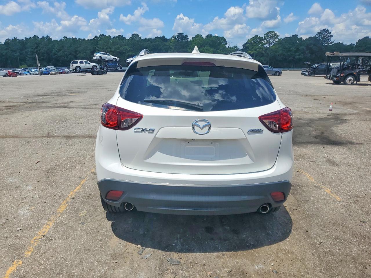 2014 Mazda Cx-5 Gt White vin: JM3KE2DY3E0314259