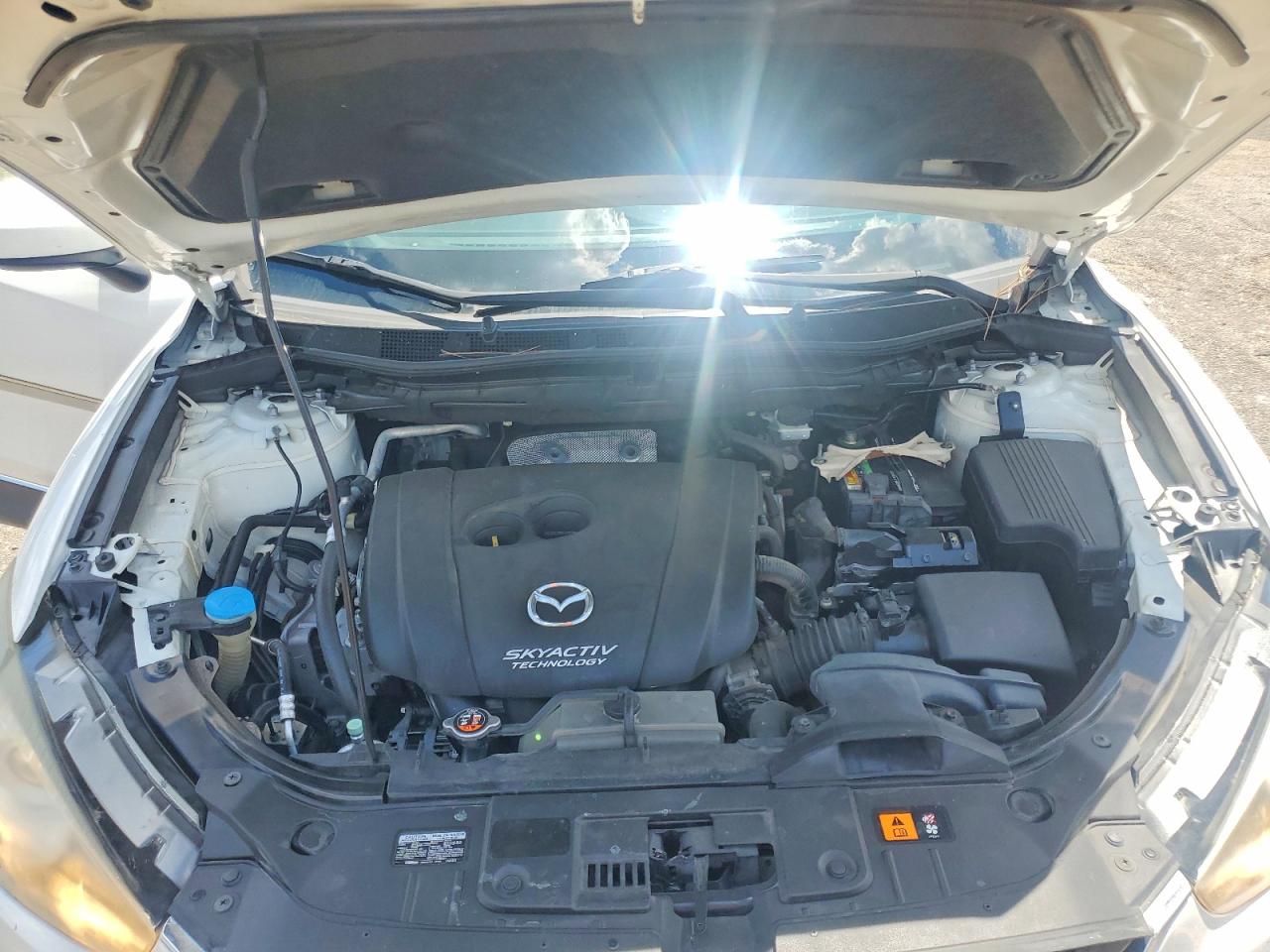 2014 Mazda Cx-5 Gt White vin: JM3KE2DY3E0314259