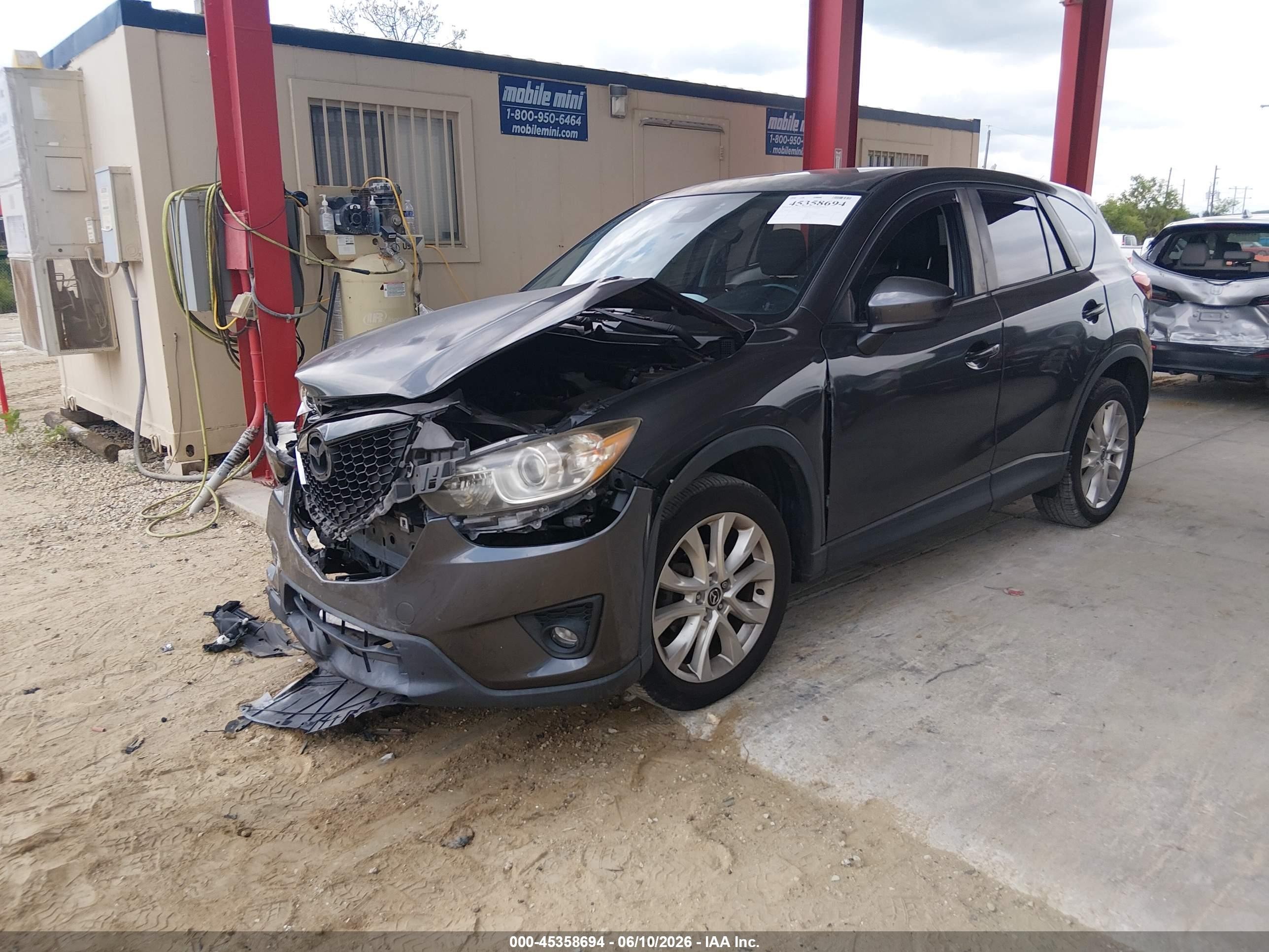 2014 Mazda Cx-5 Grand Touring Black vin: JM3KE2DY3E0324628