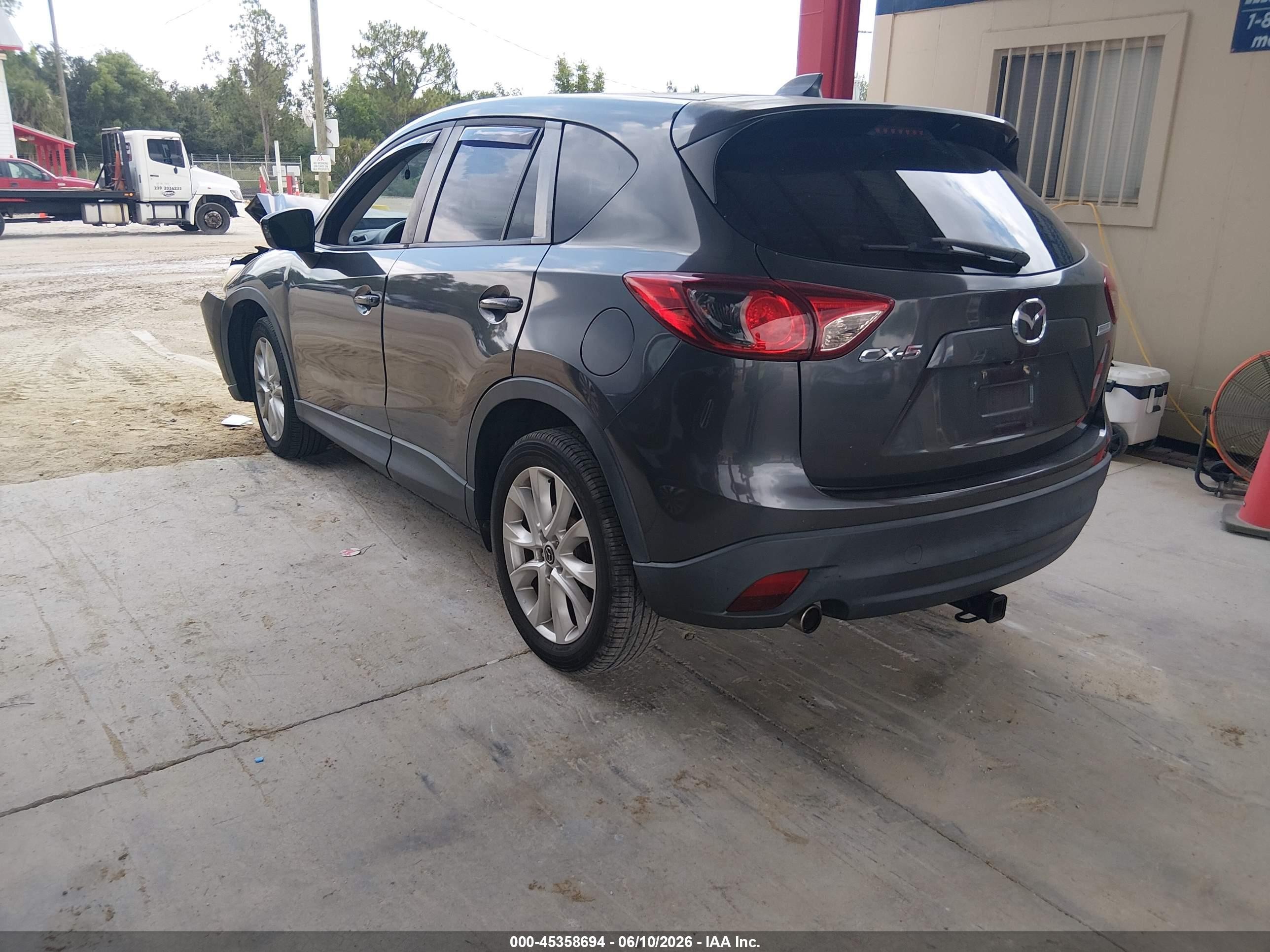 2014 Mazda Cx-5 Grand Touring Black vin: JM3KE2DY3E0324628