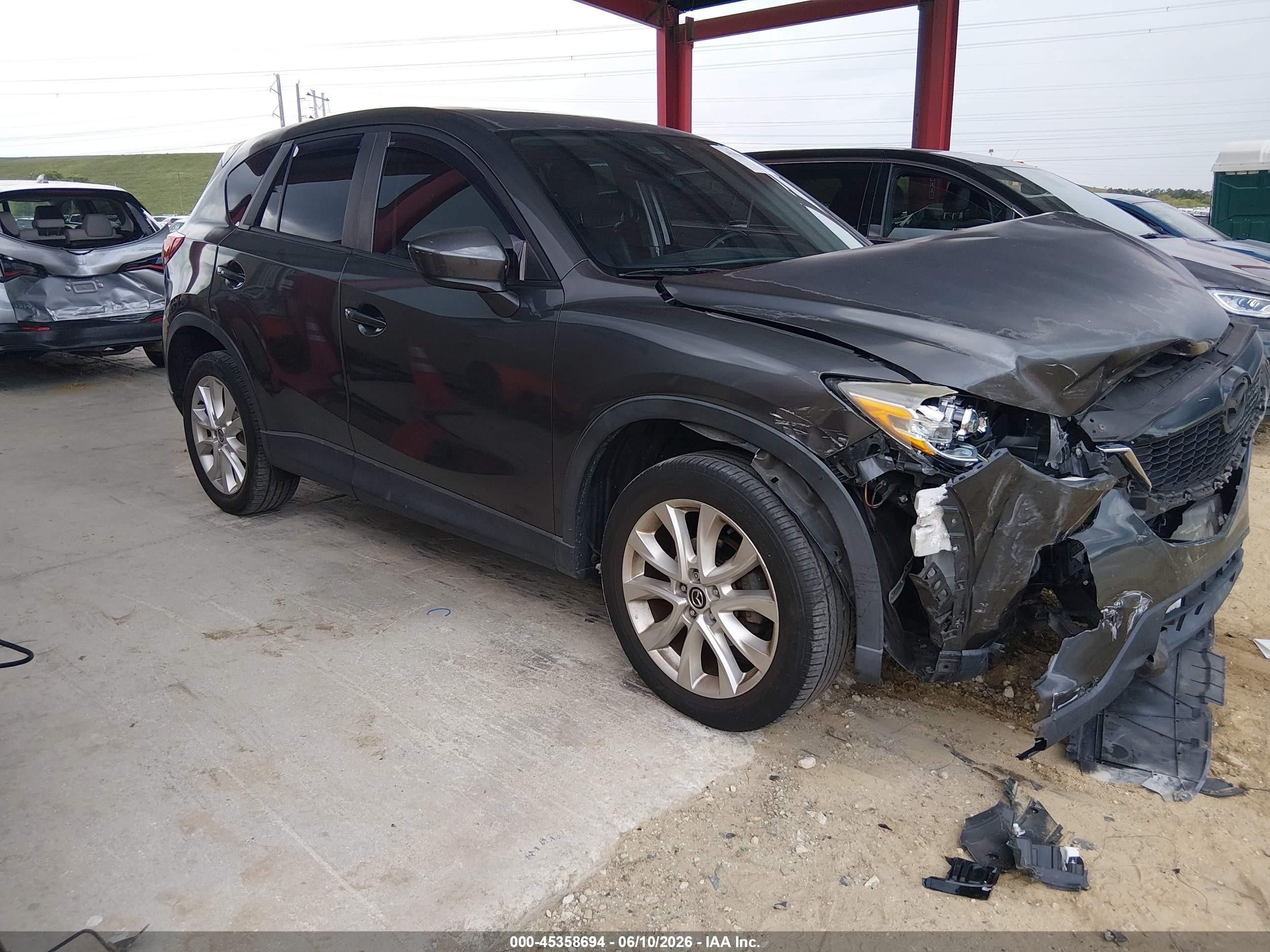 2014 Mazda Cx-5 Grand Touring Black vin: JM3KE2DY3E0324628
