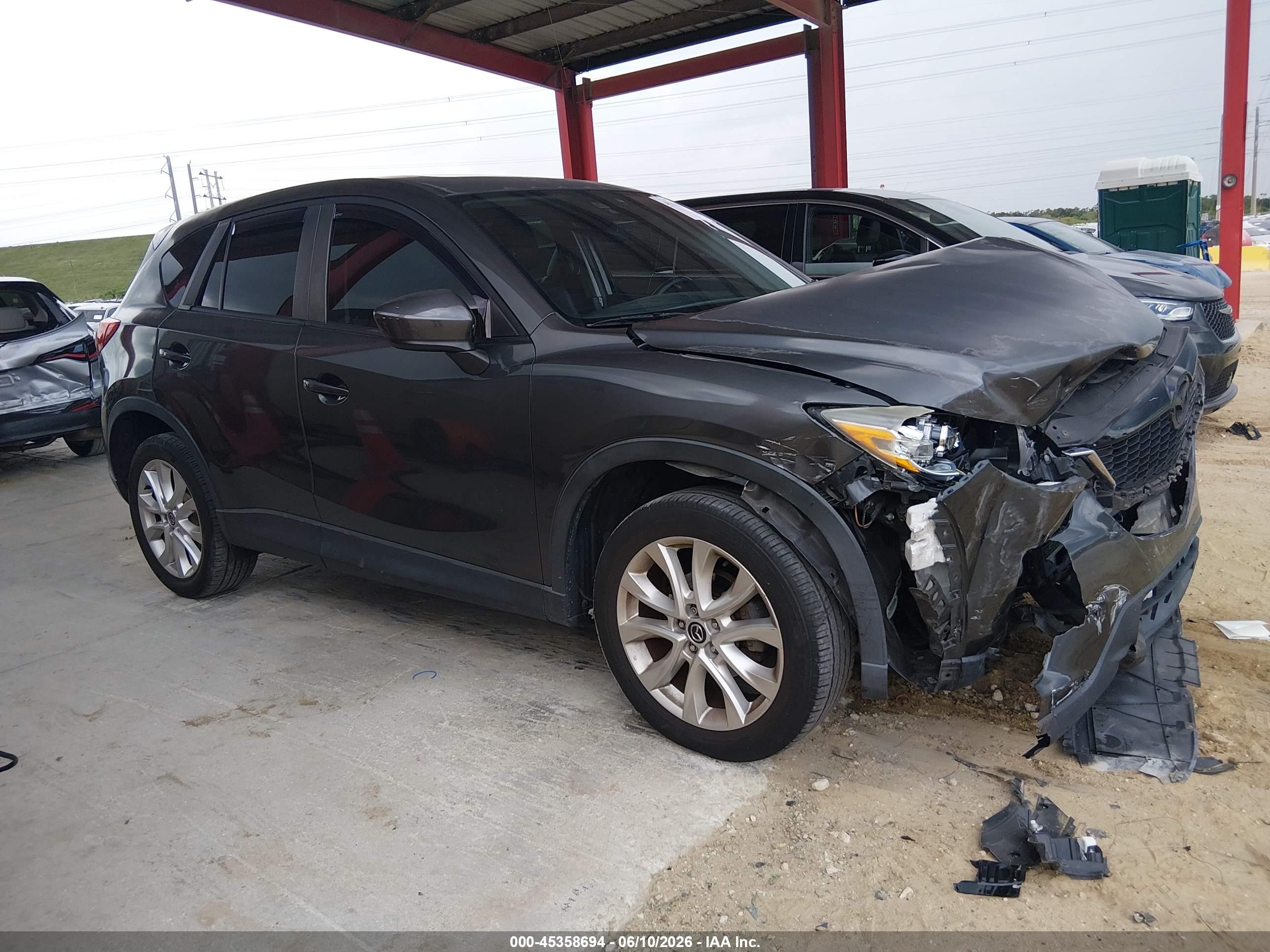 2014 Mazda Cx-5 Grand Touring Black vin: JM3KE2DY3E0324628