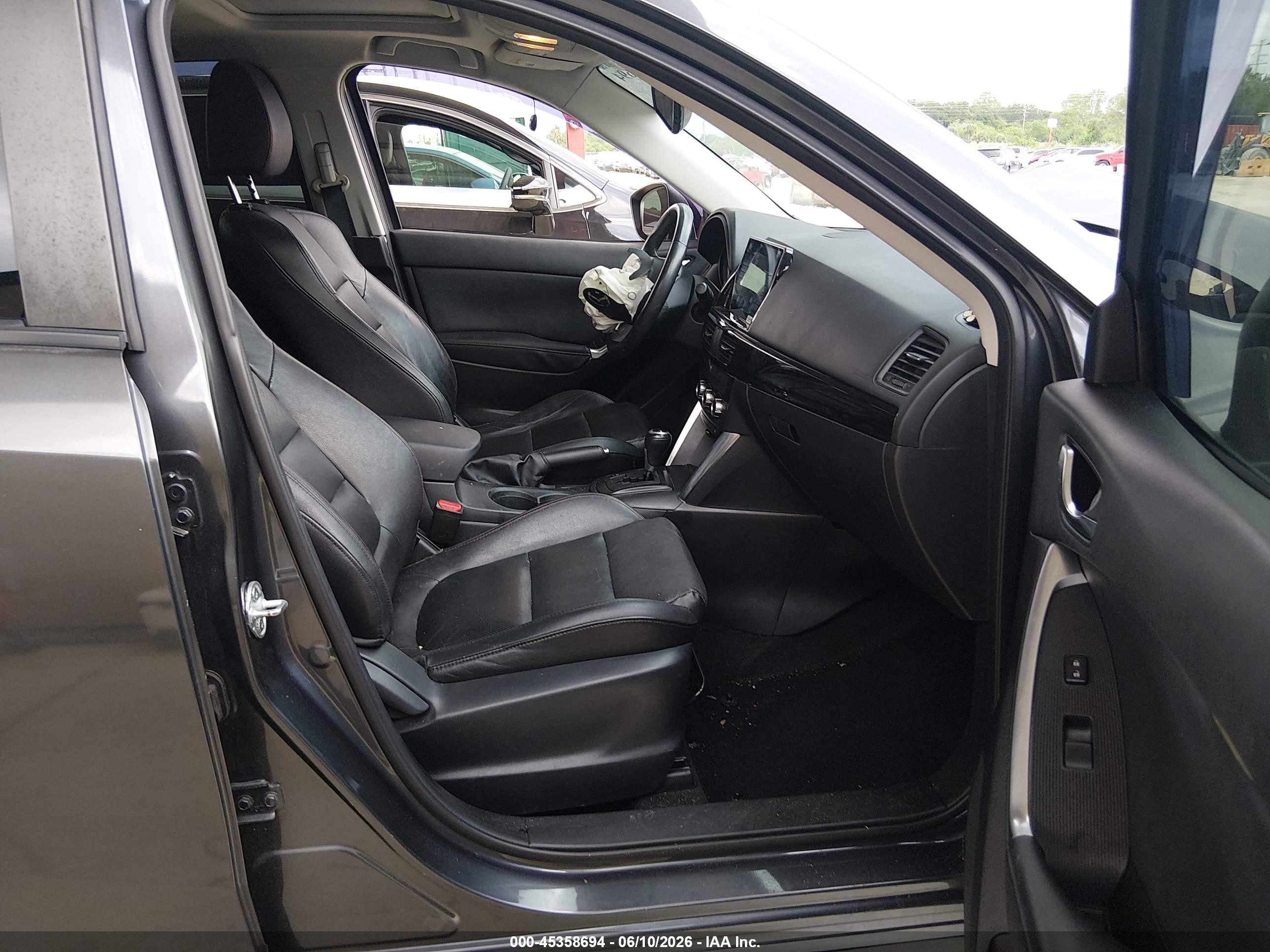 2014 Mazda Cx-5 Grand Touring Black vin: JM3KE2DY3E0324628