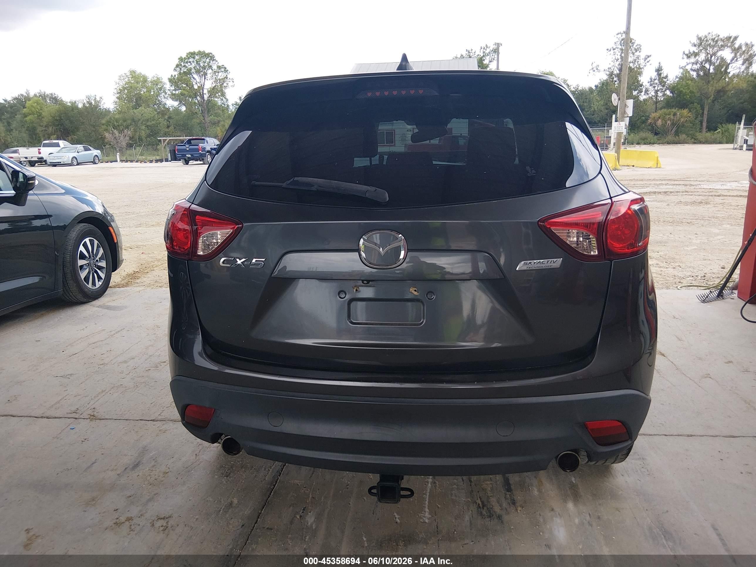 2014 Mazda Cx-5 Grand Touring Black vin: JM3KE2DY3E0324628