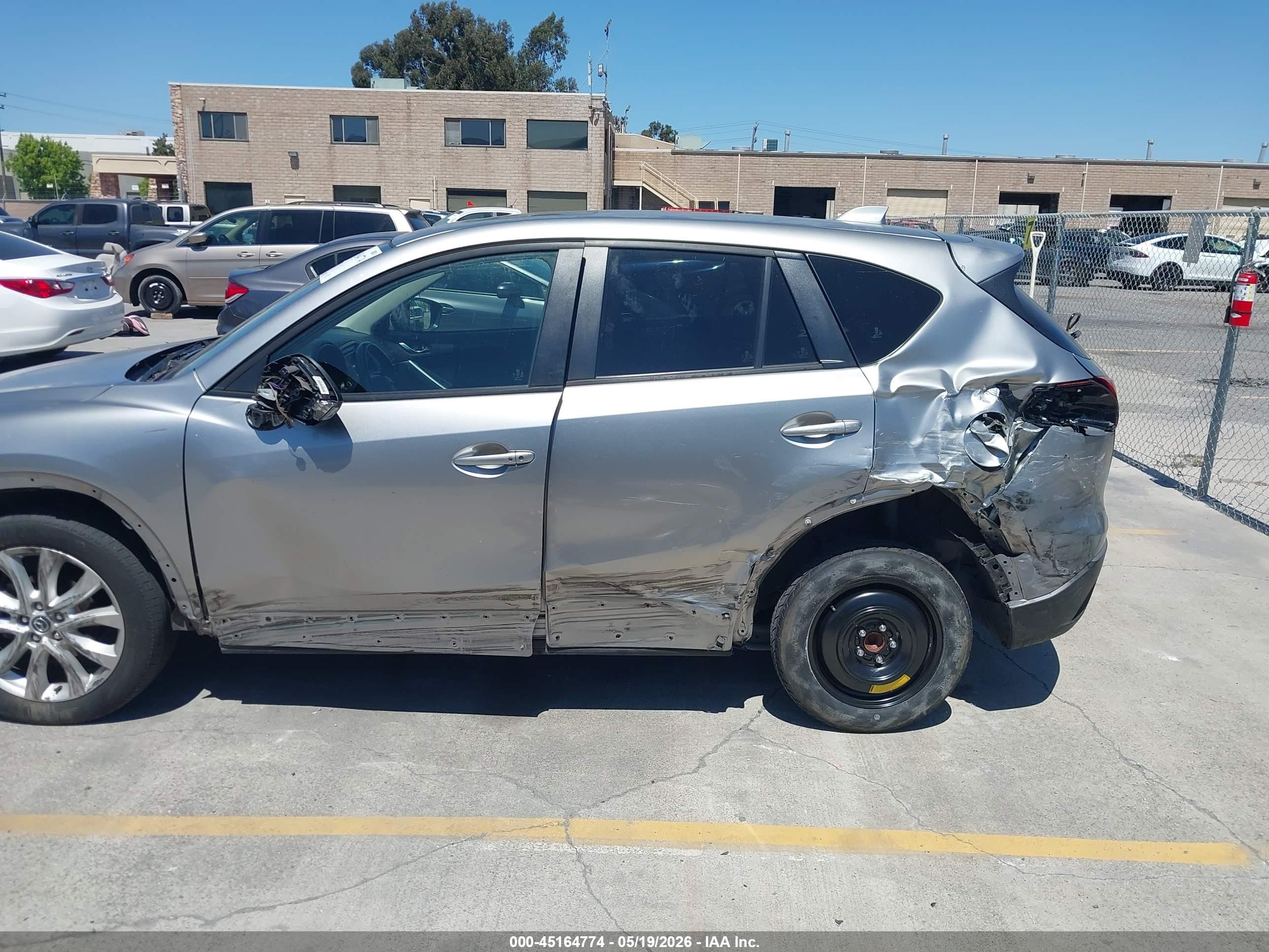 2014 Mazda Cx-5 Grand Touring Серый vin: JM3KE2DY3E0334379