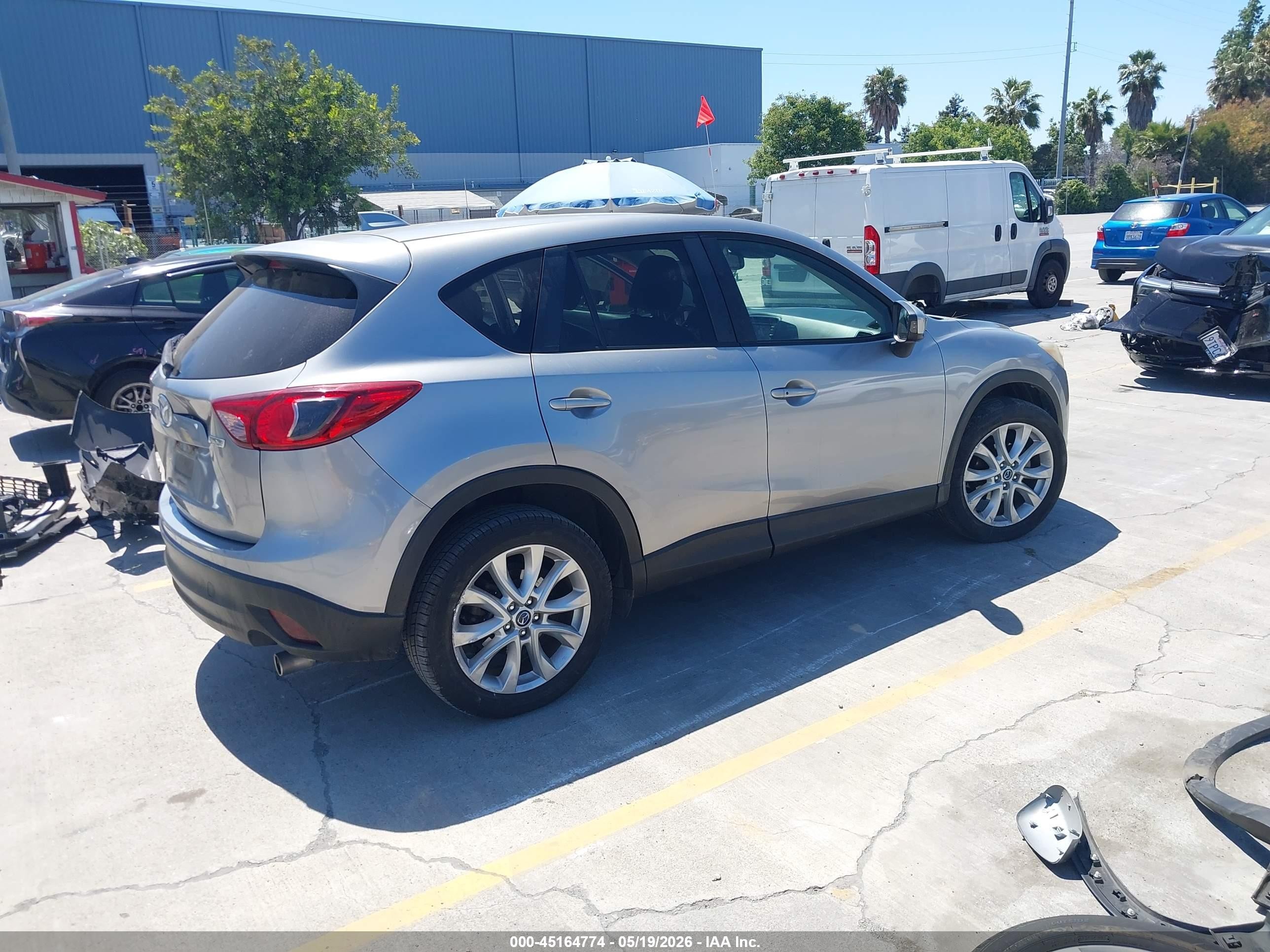 2014 Mazda Cx-5 Grand Touring Серый vin: JM3KE2DY3E0334379