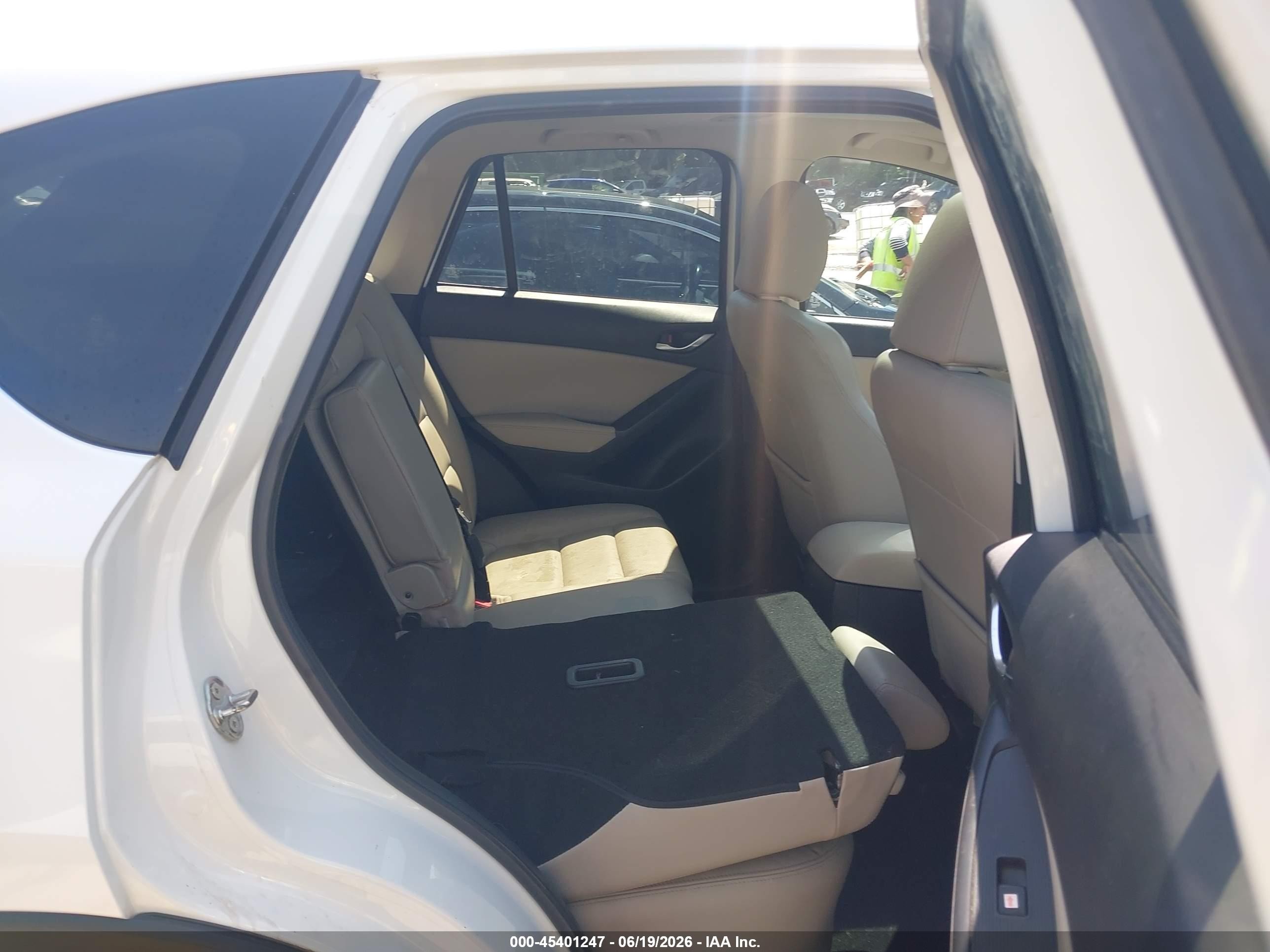 2014 Mazda Cx-5 Grand Touring White vin: JM3KE2DY3E0384568