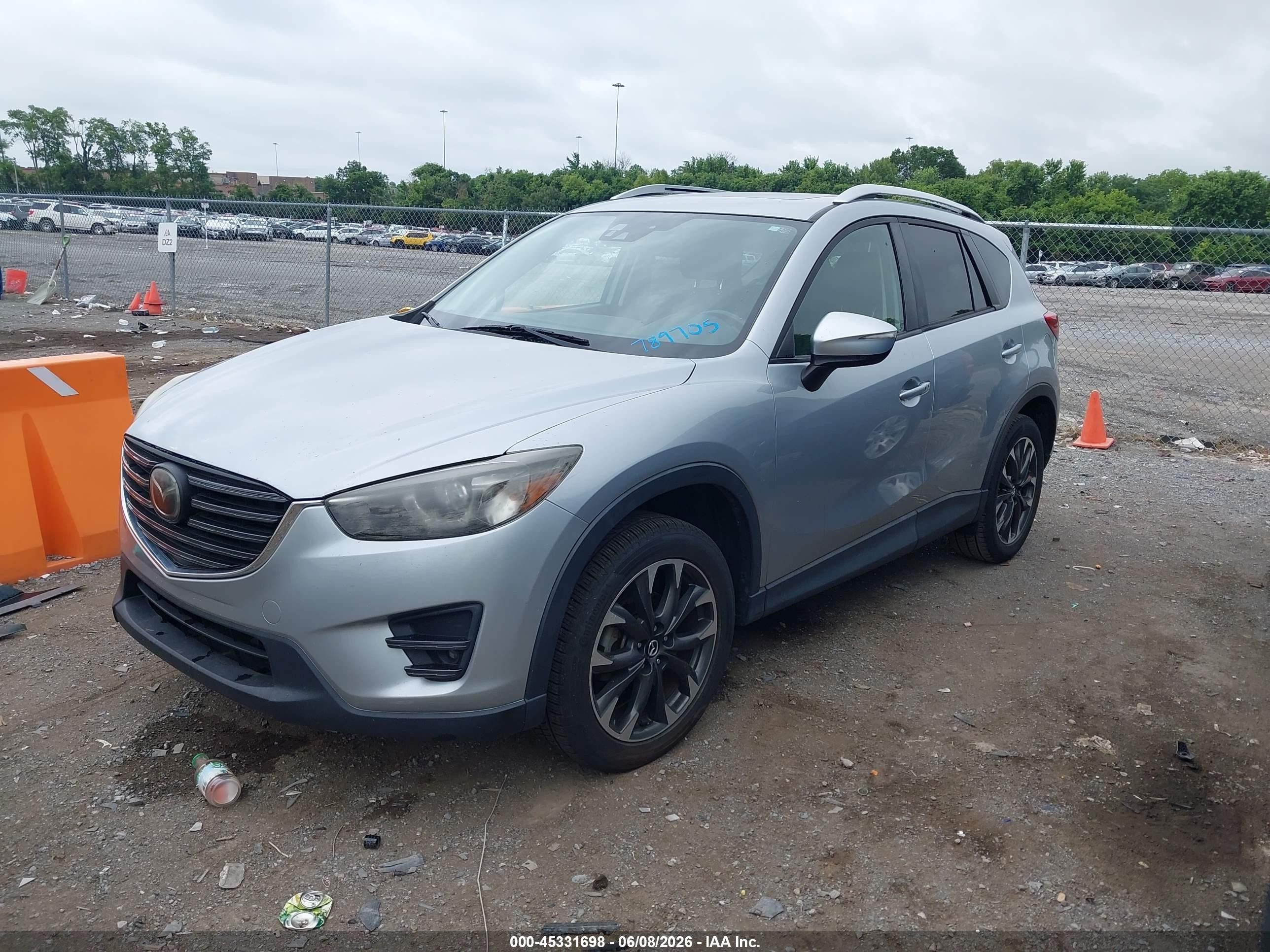 2016 Mazda Cx-5 Grand Touring Yellow vin: JM3KE2DY3G0789705