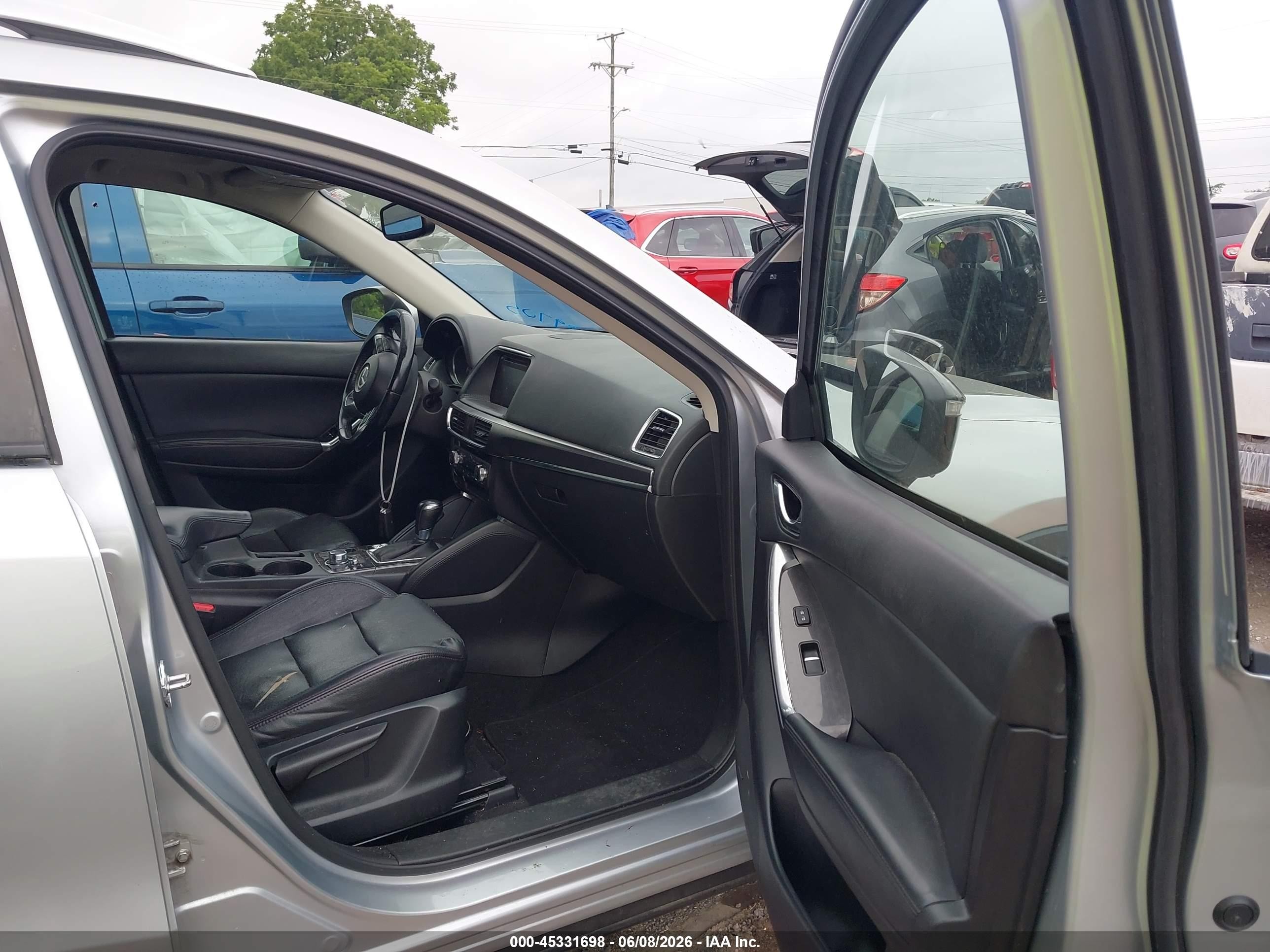 2016 Mazda Cx-5 Grand Touring Yellow vin: JM3KE2DY3G0789705