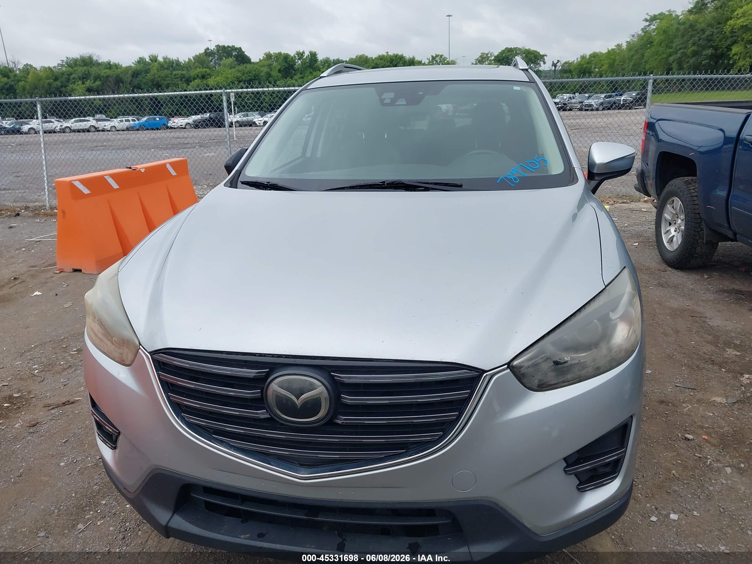 2016 Mazda Cx-5 Grand Touring Yellow vin: JM3KE2DY3G0789705