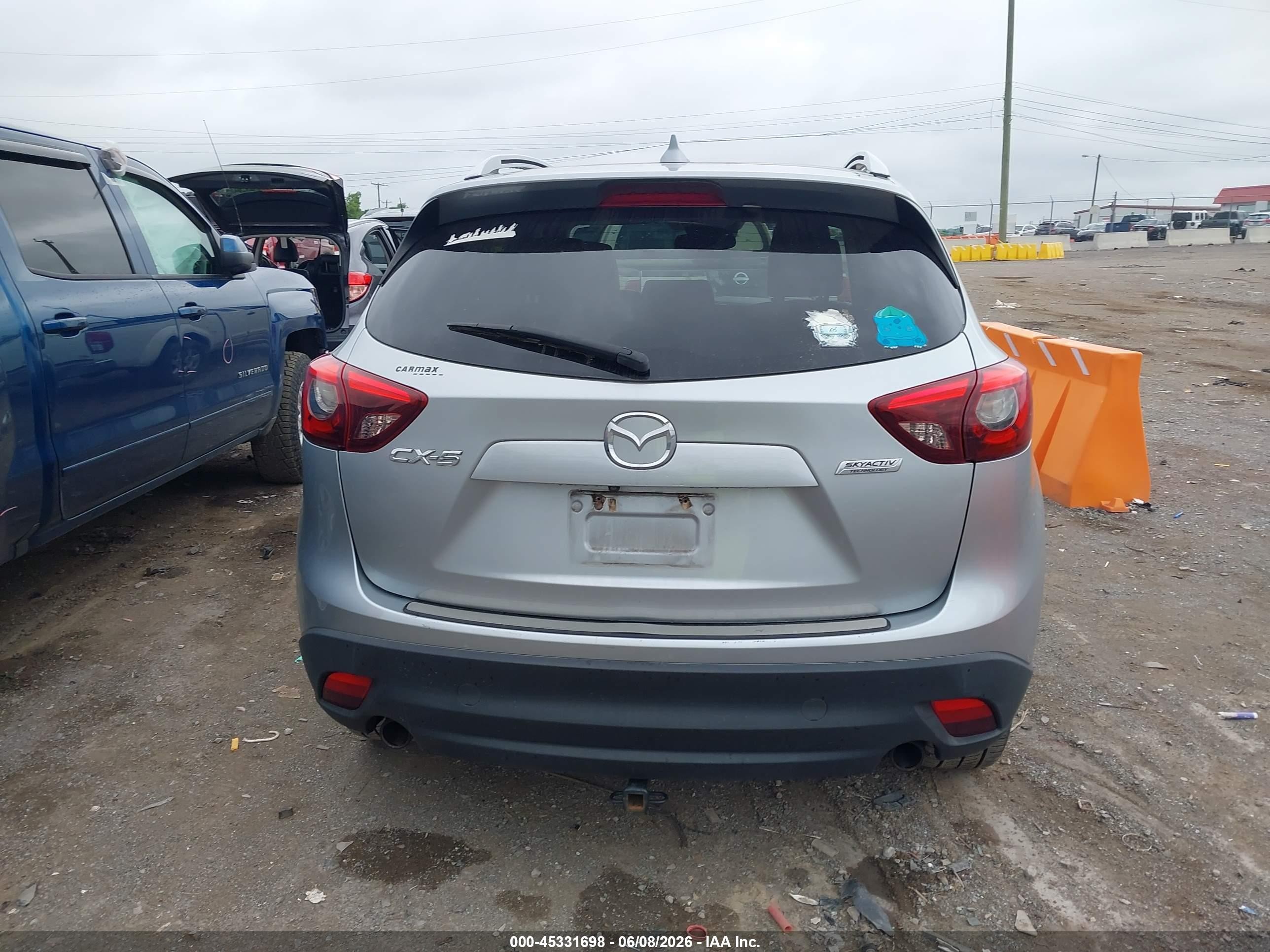 2016 Mazda Cx-5 Grand Touring Yellow vin: JM3KE2DY3G0789705